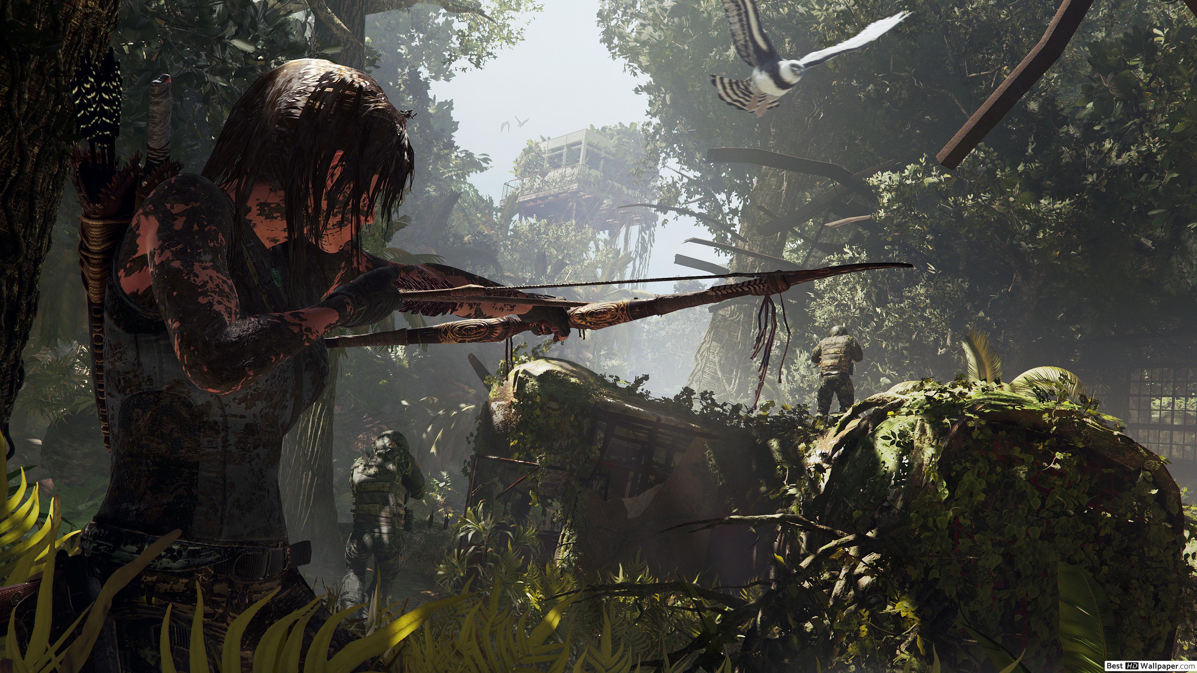 3840x2160 Lara Croft, Shadow of the Tomb Raider HD wallpaper download