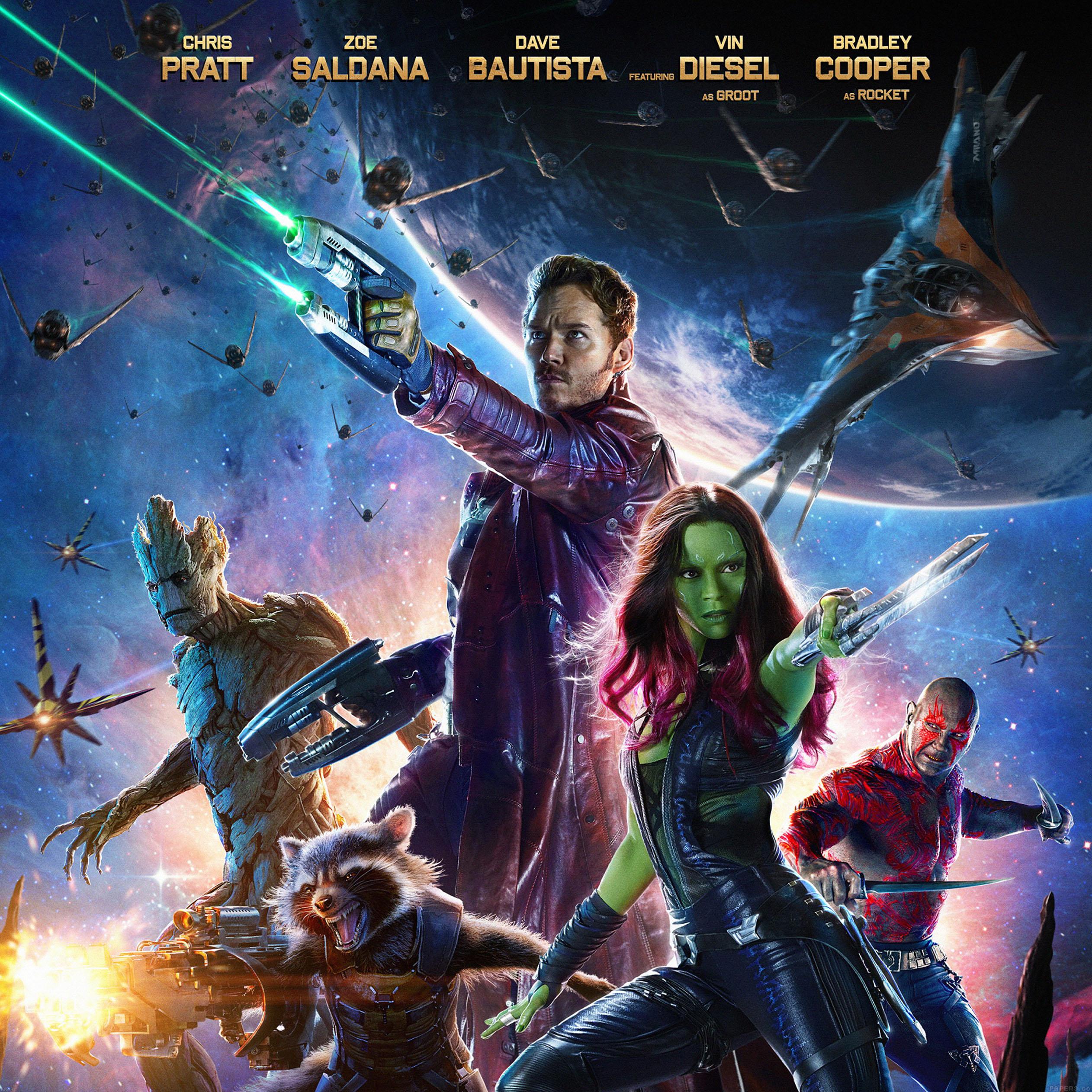 2524x2524 Guardians of the Galaxy wallpaper for iPhone and iPad