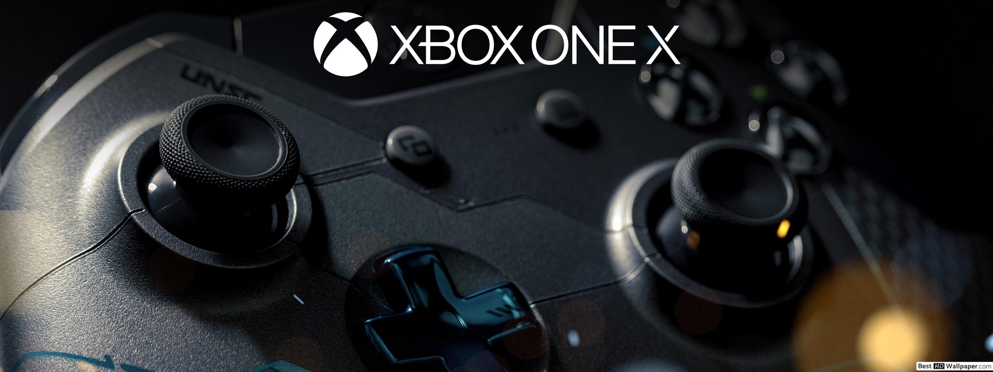 3200x1200 Xbox One X console HD wallpaper download