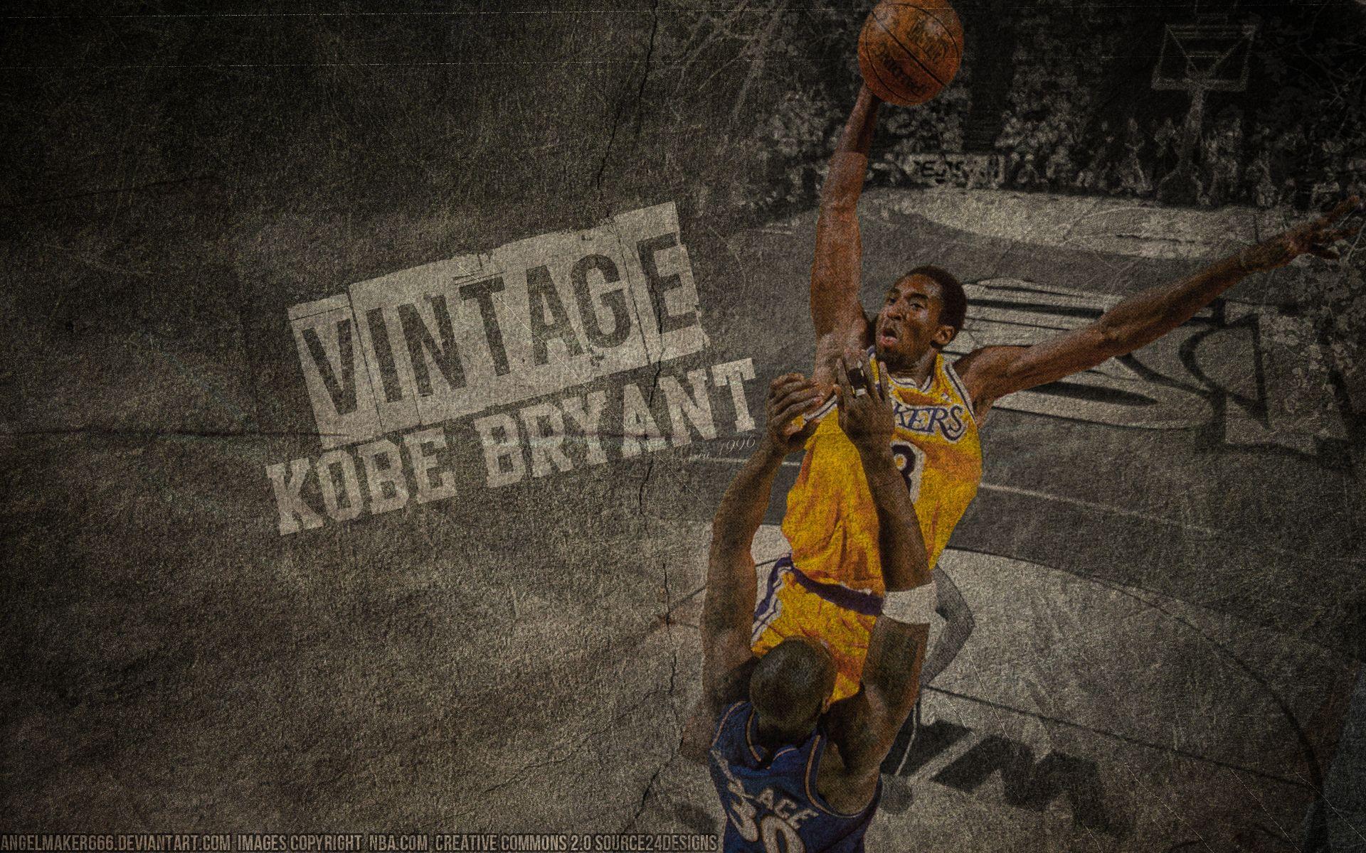 1920x1200 The Los Angeles Lakers Kobe Bryant NBA Wallpaper