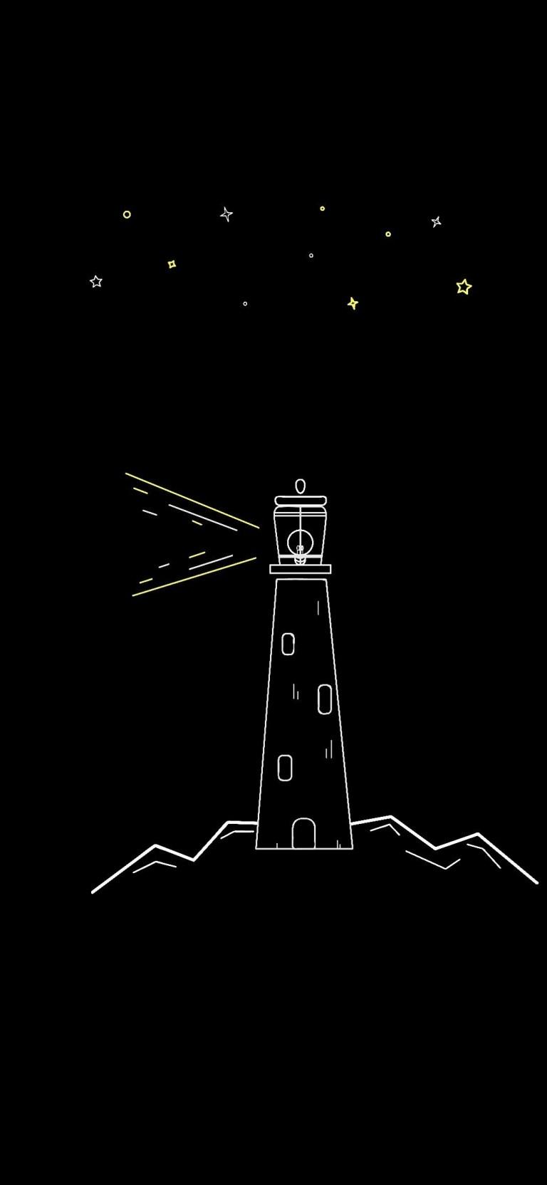 768x1664 Mobile Full HD Modern Minimalist Android iPhone Dark Wallpaper
