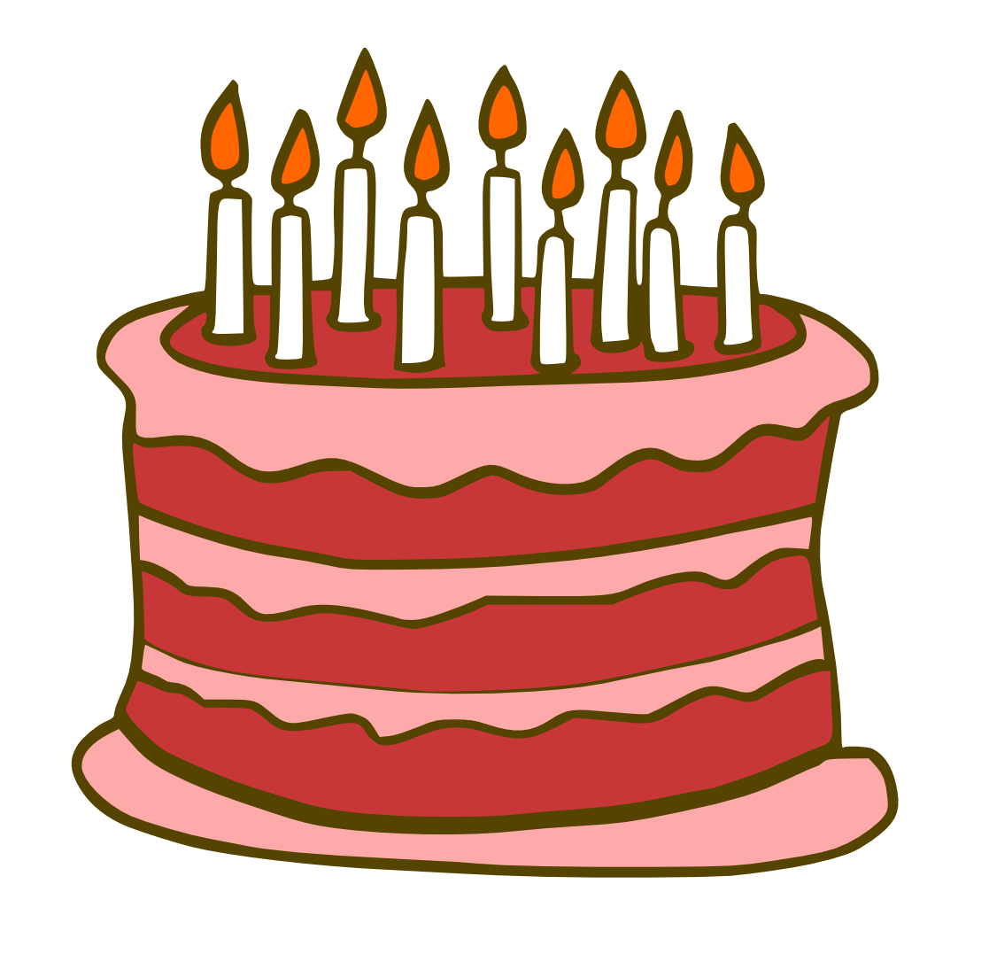 1117x1103 Free Birthday Cake Cartoon, Download Free Birthday Cake Cartoon png image, Free ClipArts on Clipart Library