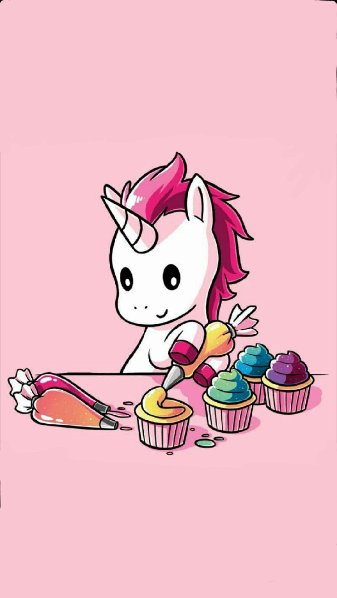 1080x1913 Unicorn Cake Wallpaper