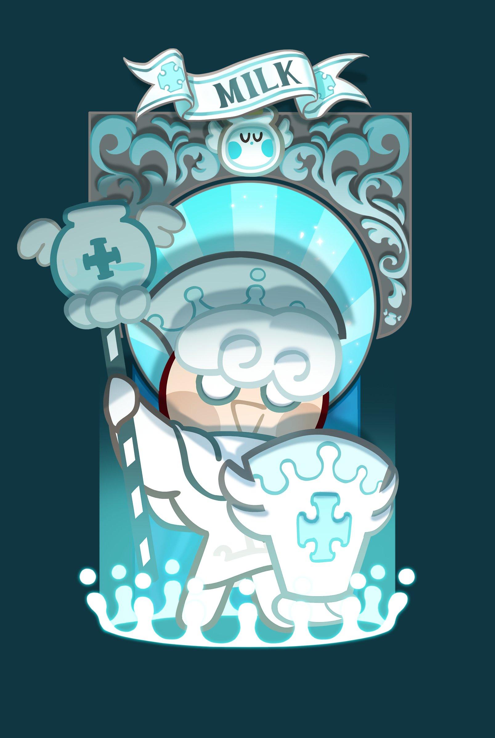 1607x2396 Milk Cookie Run: OvenBreak Anime Image Board