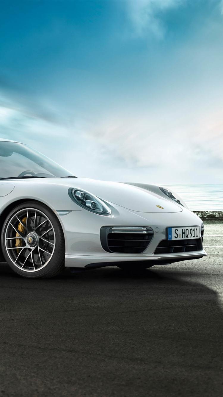 750x1334 Porsche 911 Turbo White Supercar Side View 828x1792 IPhone 11 XR Wallpaper, Background, Picture, Image