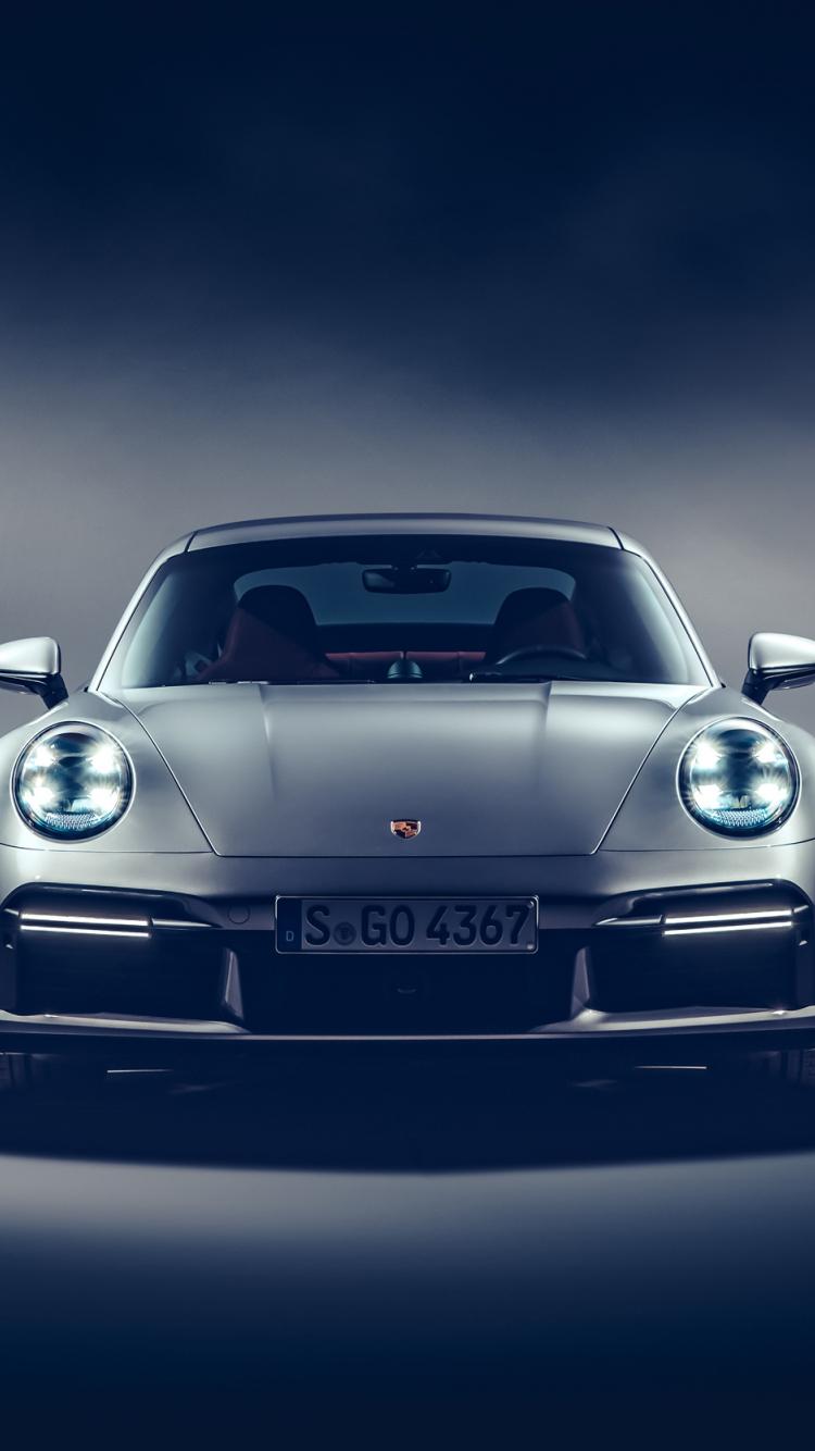 750x1334 Download 750x1334 wallpaper porsche 911 turbo s, front view, iphone iphone 750x1334 HD image, background, 24324