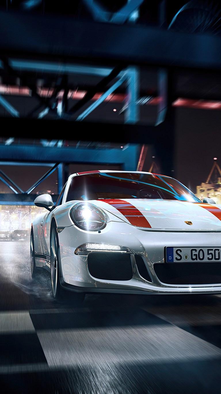 768x1365 Porsche 911 Turbo S Night Ride 4k iPhone Wallpaper Free