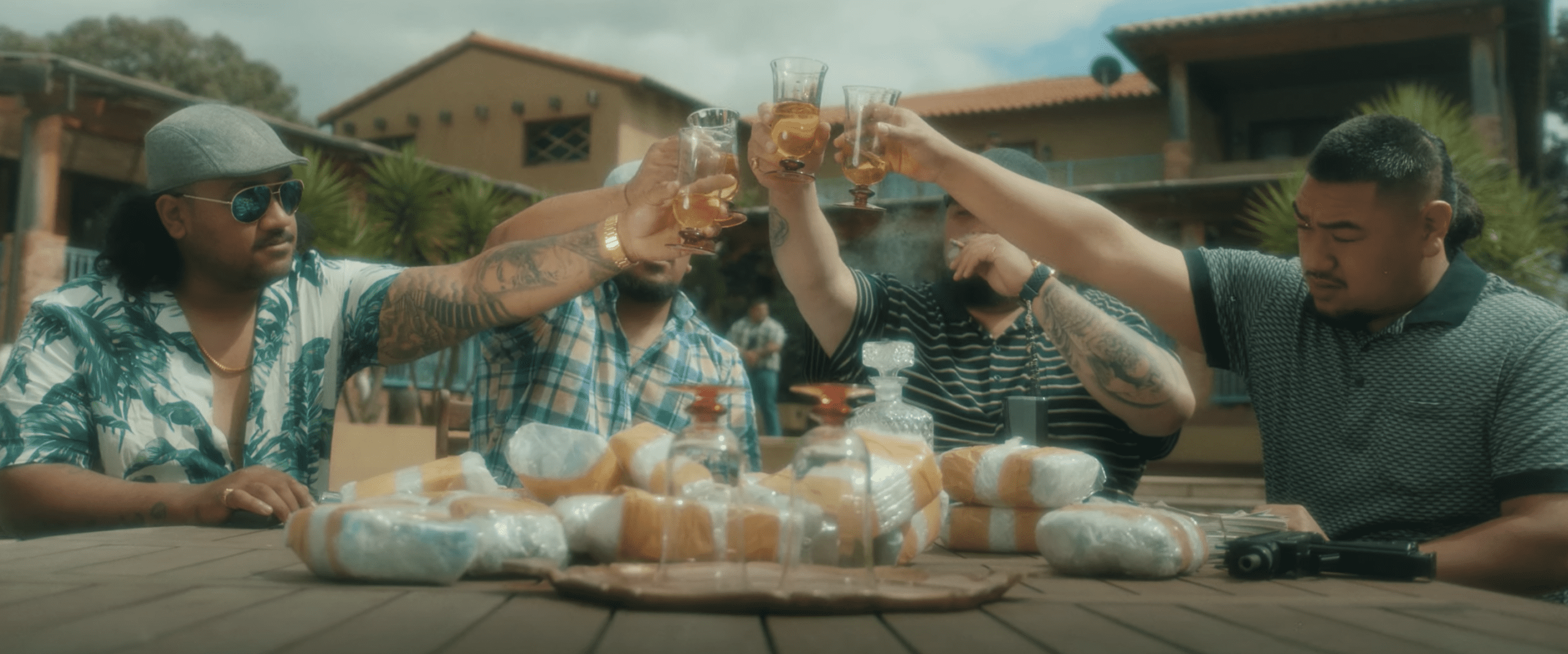 2560x1068 The Hp Boyz return with fresh visuals for Rumours