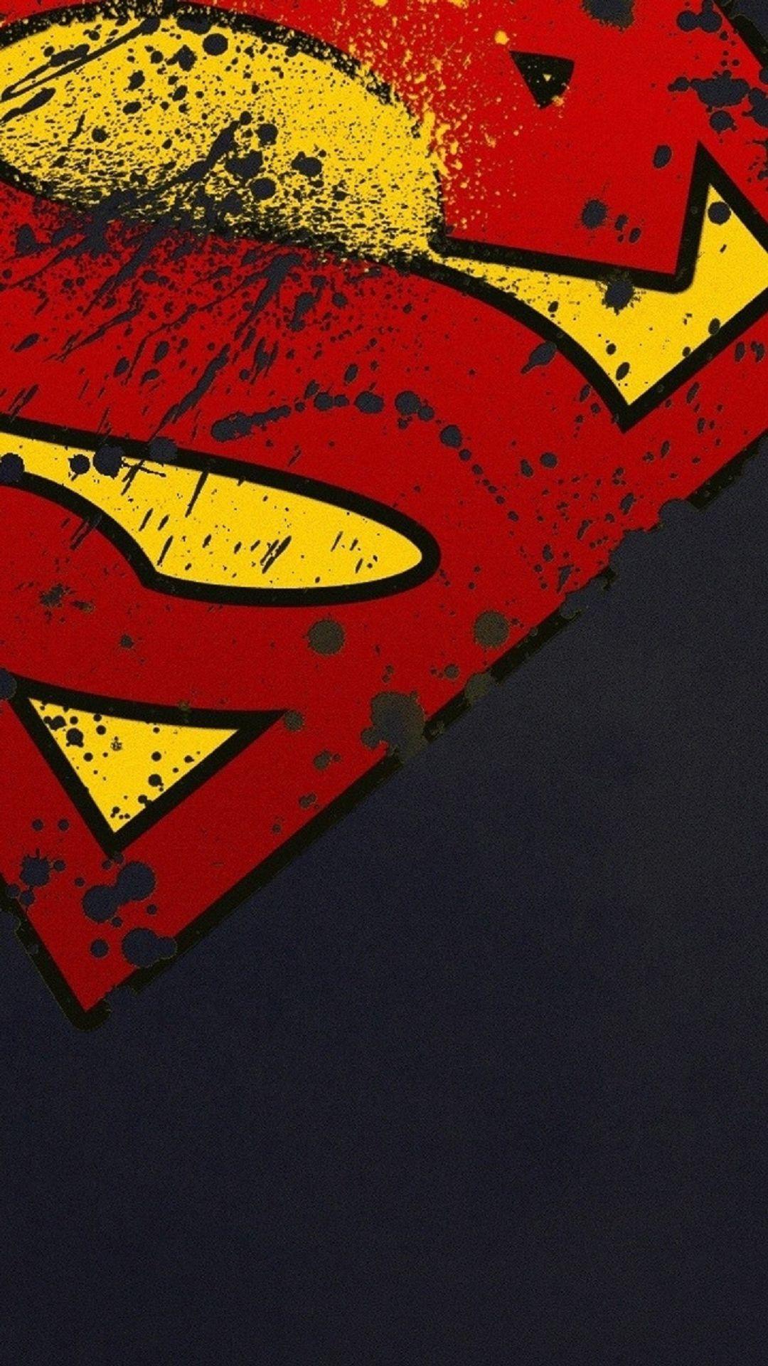 1080x1920 Superman Logo HD Android Wallpaper Wallpaper For iPhone