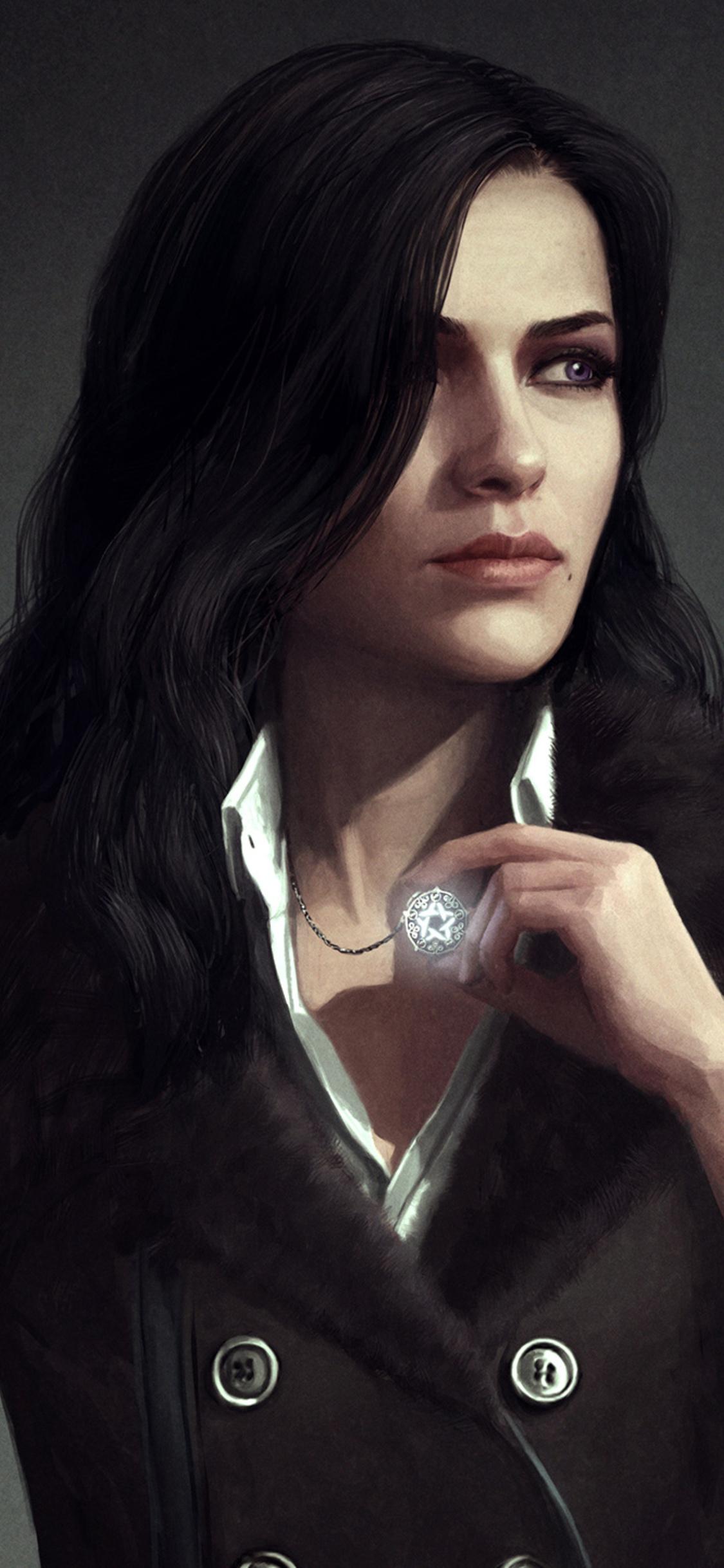 1125x2436 Yennefer Witcher 3 iPhone XS, iPhone iPhone X HD 4k Wallpaper, Image, Background, Photo and Picture