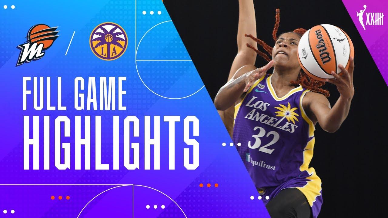 1280x720 WNBA: Los Angeles Sparks, Phoenix Mercury meet in Friday night rematch