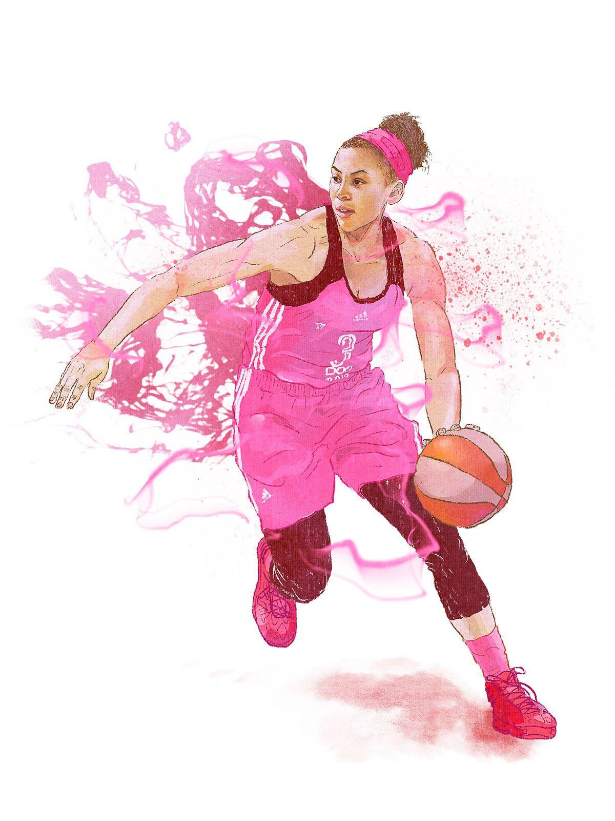 1200x1600 Girls Power- Female Athletes Superstars. Basketball artwork, Wnba, Candace parker