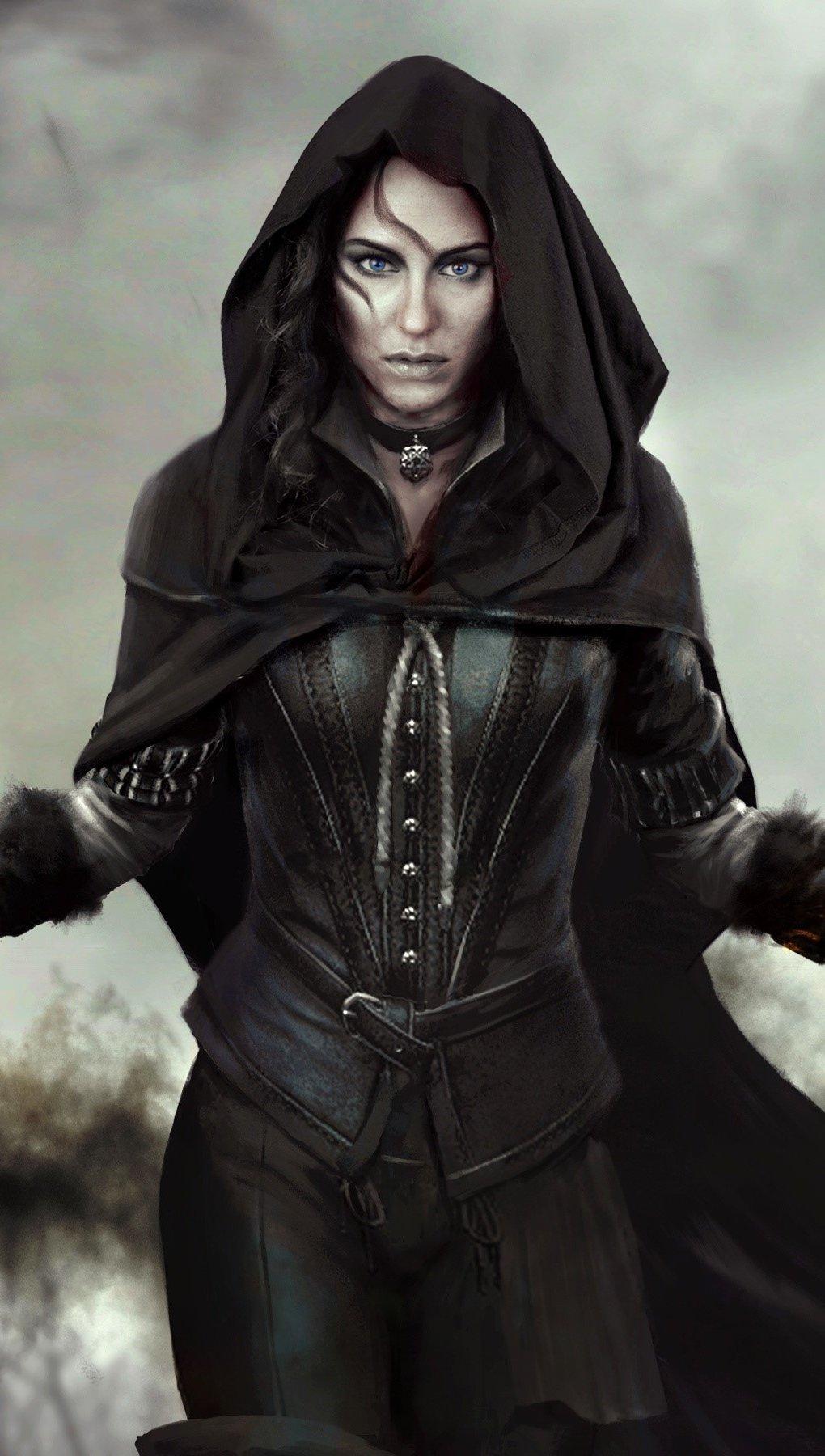 1020x1800 Yennefer from The Witcher 3 Wild Hunt Wallpaper