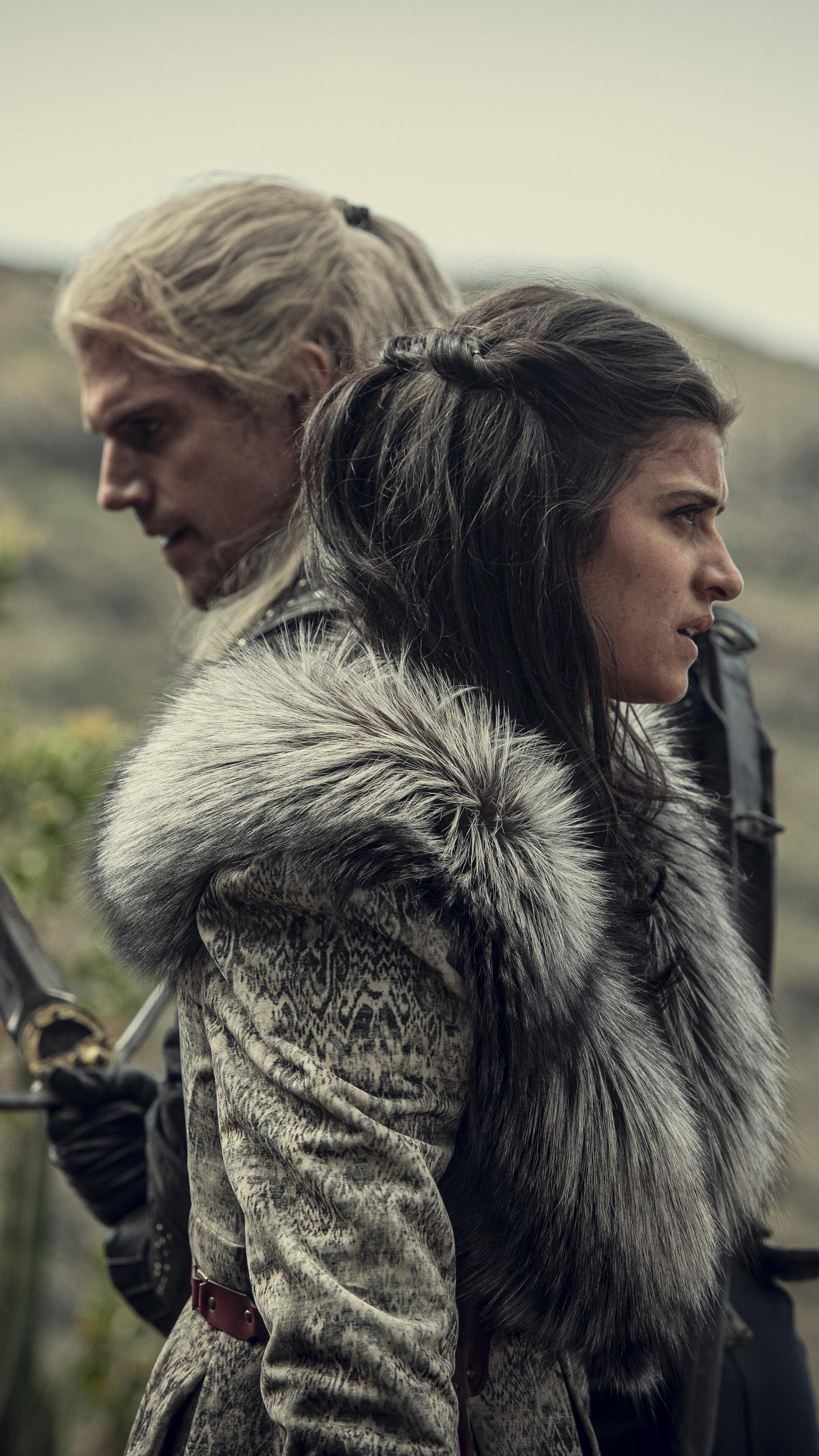 2160x3840 Geralt, Yennefer, The Witcher, Netflix phone HD Wallpaper, Image, Background, Photo and Picture. Mocah HD Wallpaper