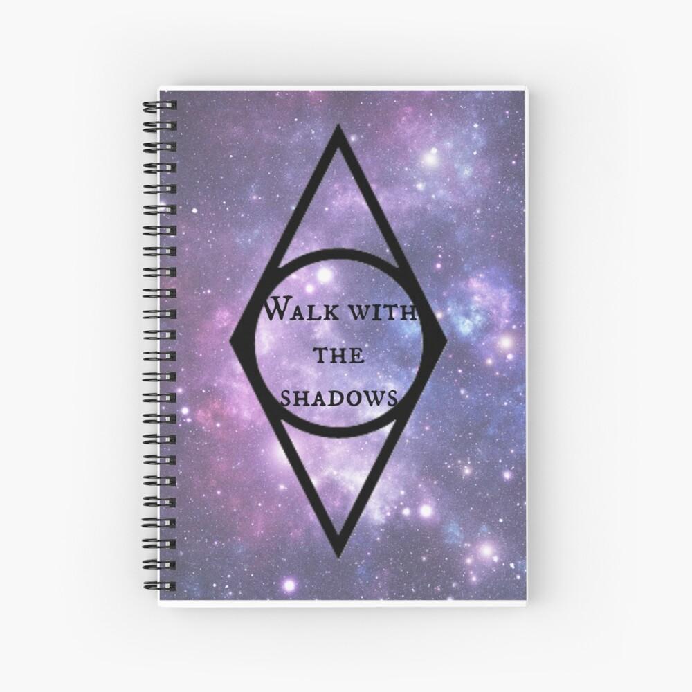 1000x1000 Skyrim Thieves Guild Nightingale Symbol And Saying Hardcover Journal By BeccaLavellan