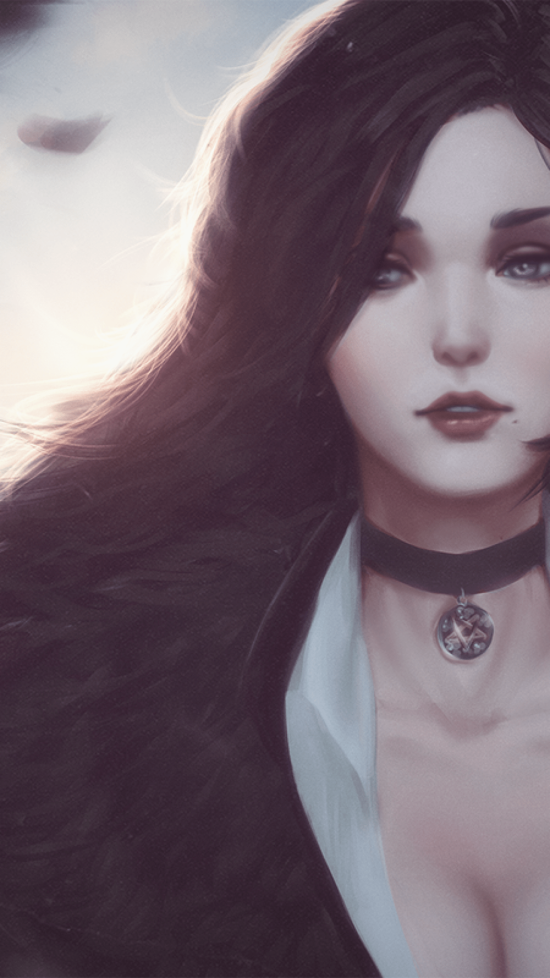 1080x1920 Download 1080x1920 The Witcher 3:wild Hunter, Yennefer Of Vengerberg, Painting Wallpaper for iPhone iPhone 7 Plus, iPhone 6+, Sony Xperia Z, HTC One