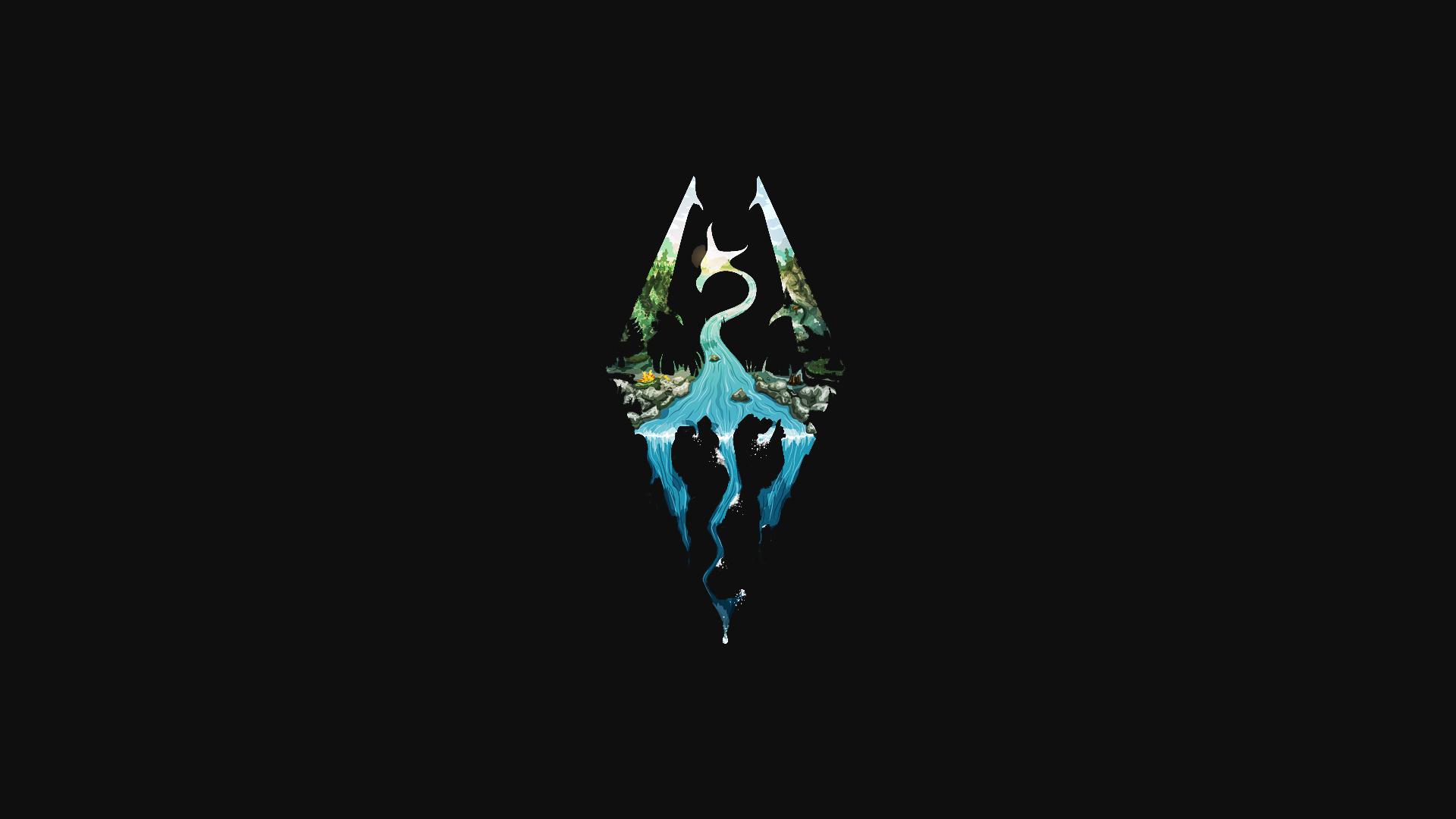 1920x1080 Free download Made a wallpaper with the Awesome Skyrim art and wanted to share [1920x1080] for your Desktop, Mobile & Tablet. Explore Awesome Skyrim Wallpaper. Cool Skyrim Wallpaper, Skyrim