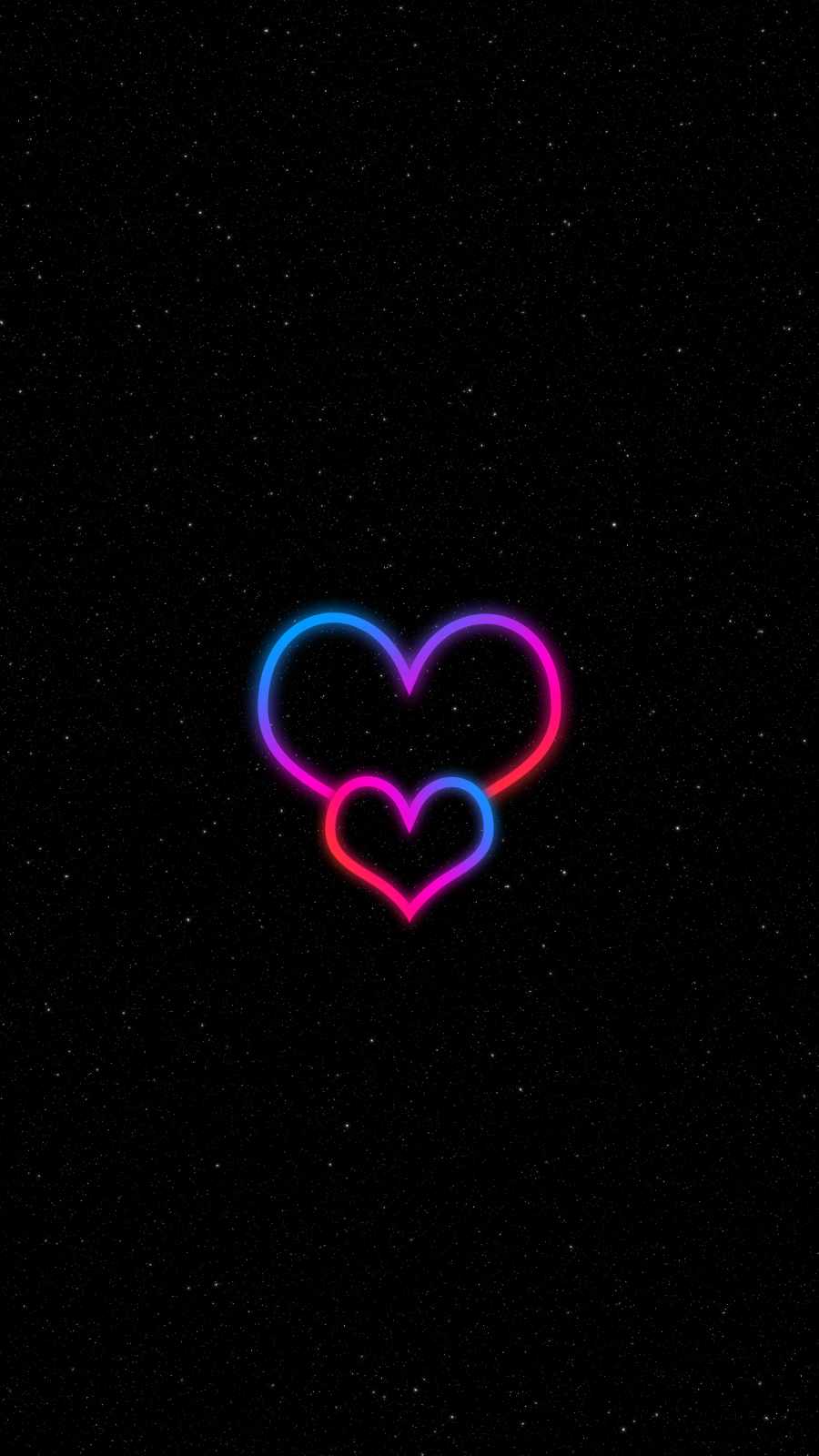 Cute Neon Heart Wallpapers - Top Free Cute Neon Heart Backgrounds ...