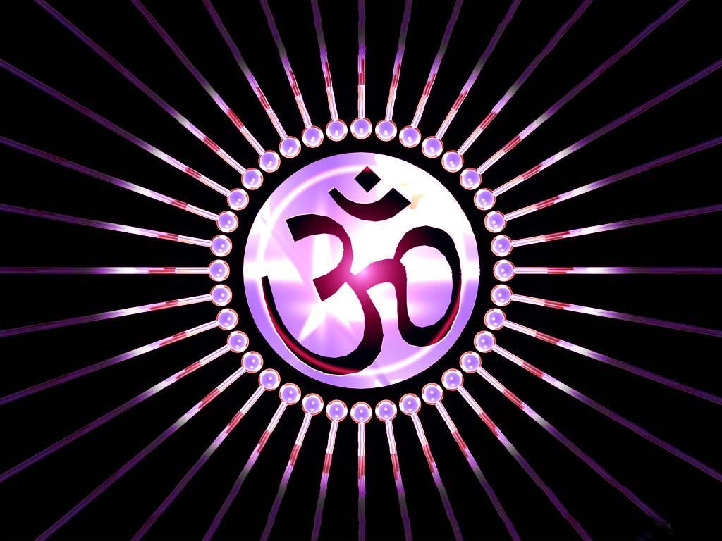 1024x768 Om Symbol Wallpaper