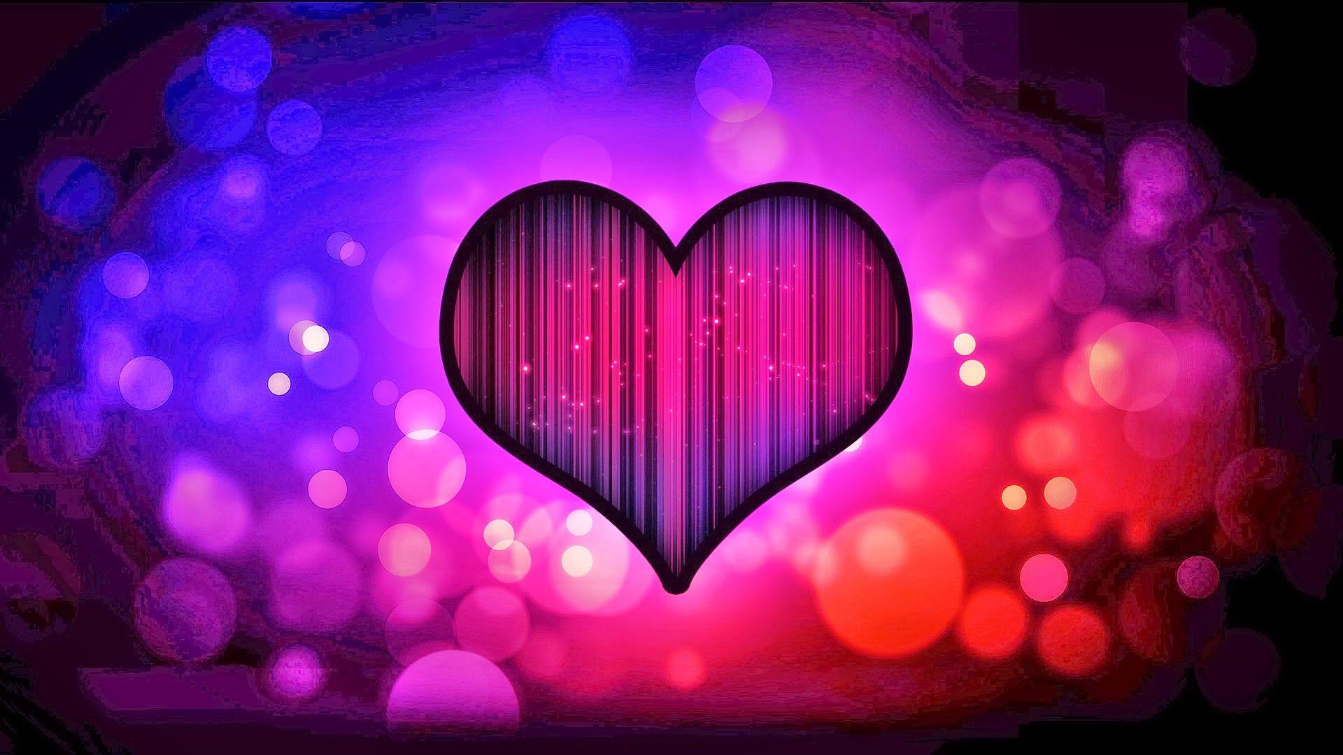 1920x1080 Abstract Heart Wallpaper, HD Abstract Heart Background on WallpaperBat