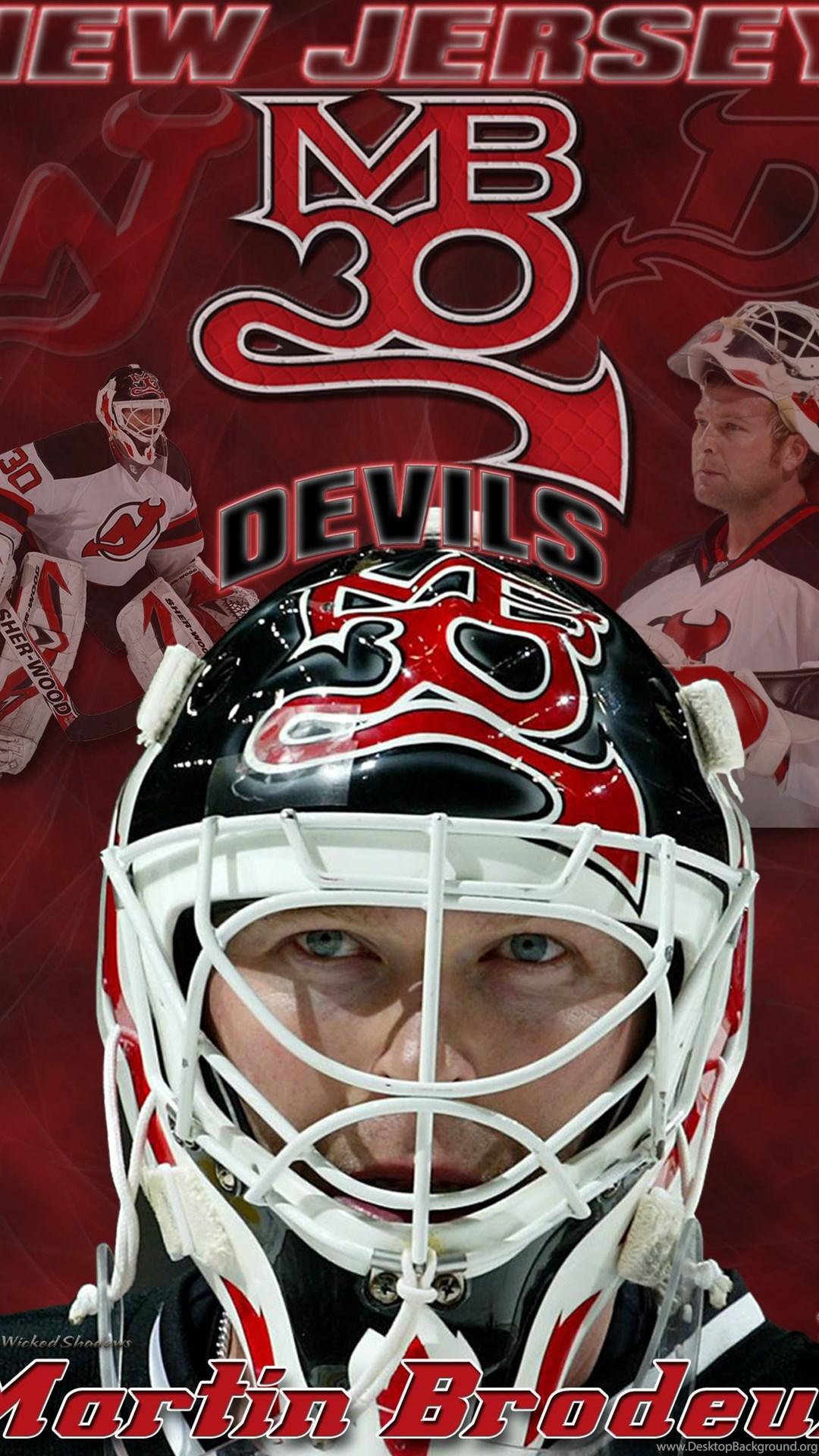 1080x1920 Wallpaper By Wicked Shadows: Martin Brodeur New Jersey Devils. Desktop Background