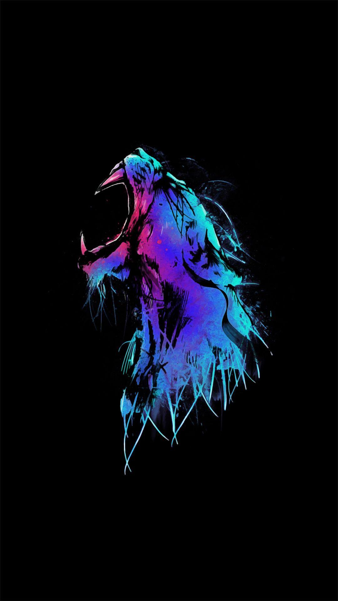 1080x1920 Tiger Amoled Wallpaper