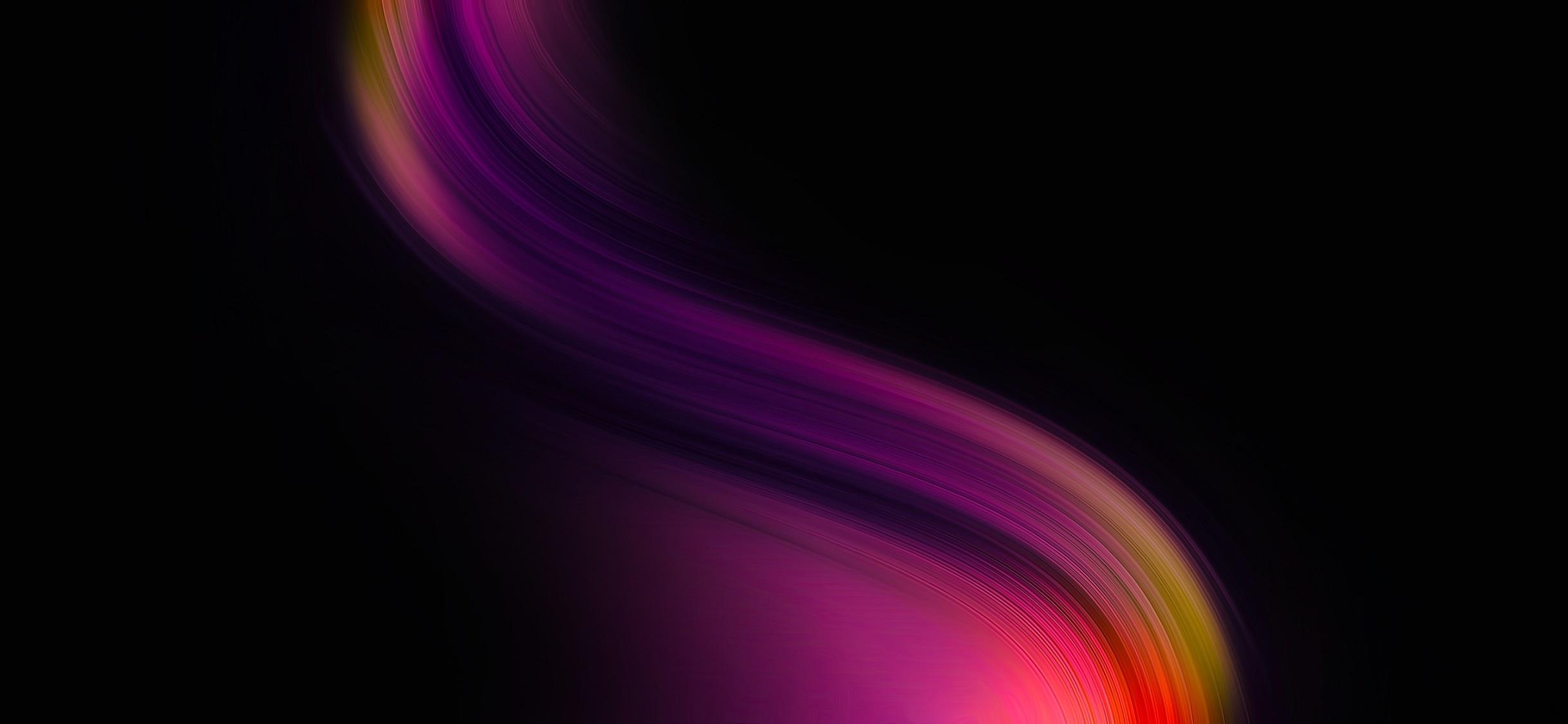 2436x1125 Amoled Colorful Wave 1366x768 Resolution Wallpaper, HD Artist 4K Wallpaper, Image, Photo and Background