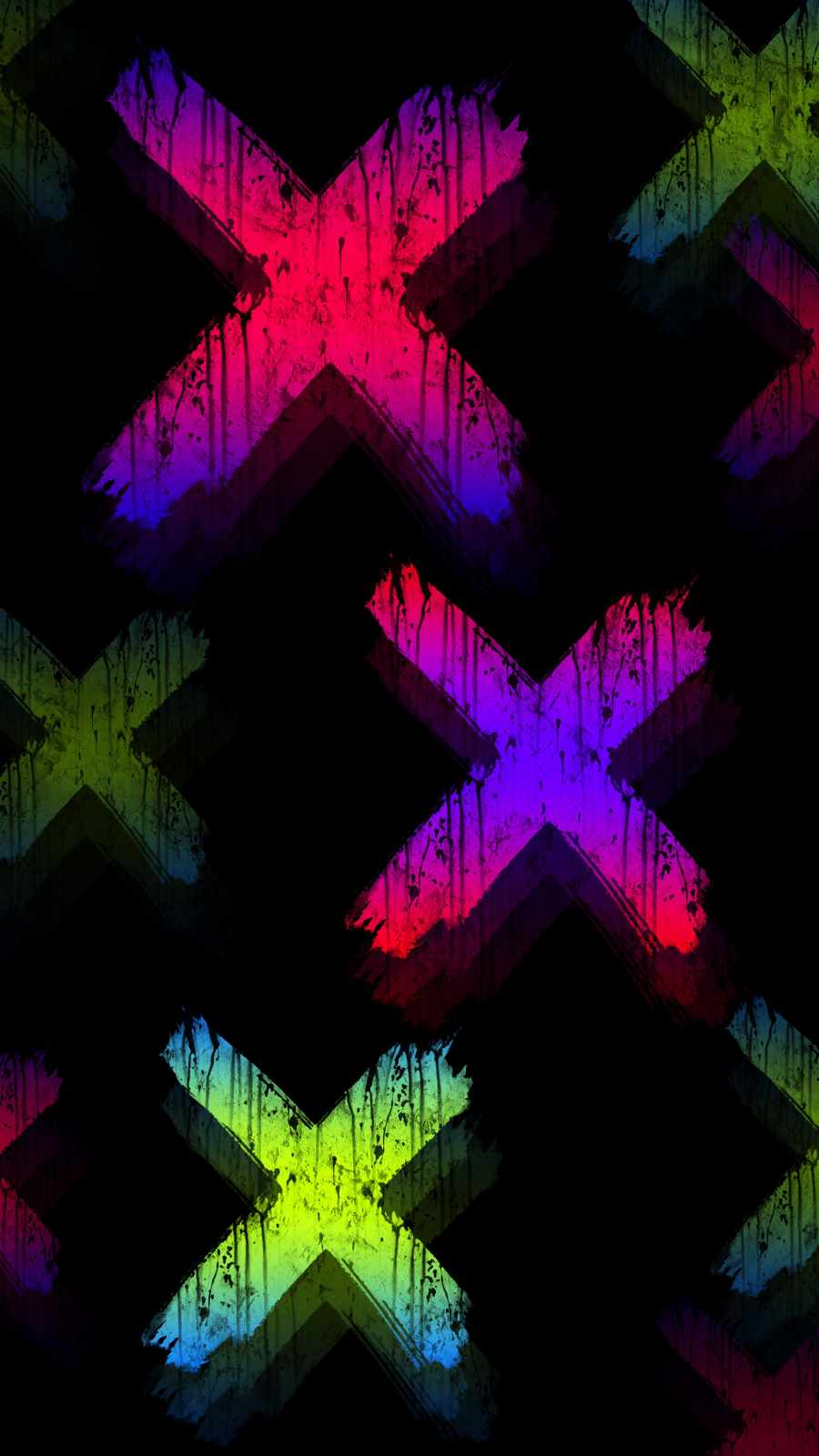 900x1600 Amoled X Colorful Wallpaper : iPhone Wallpaper
