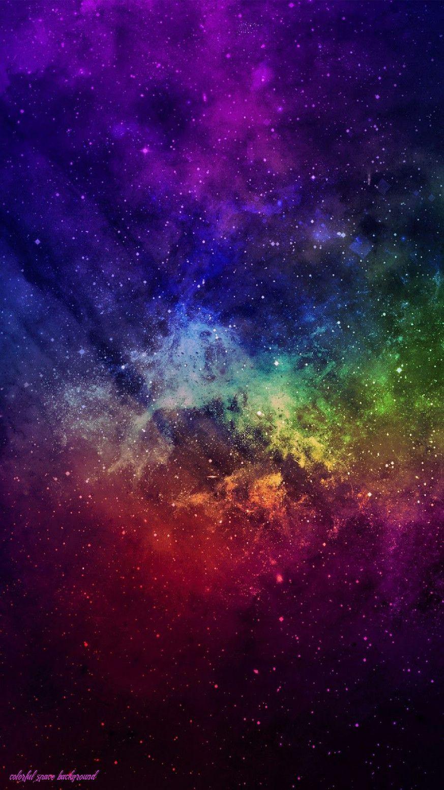 873x1552 Easy Ways To Facilitate Colorful Space Background. Colorful Space Background. Space phone wallpaper, Galaxy wallpaper, Wallpaper space
