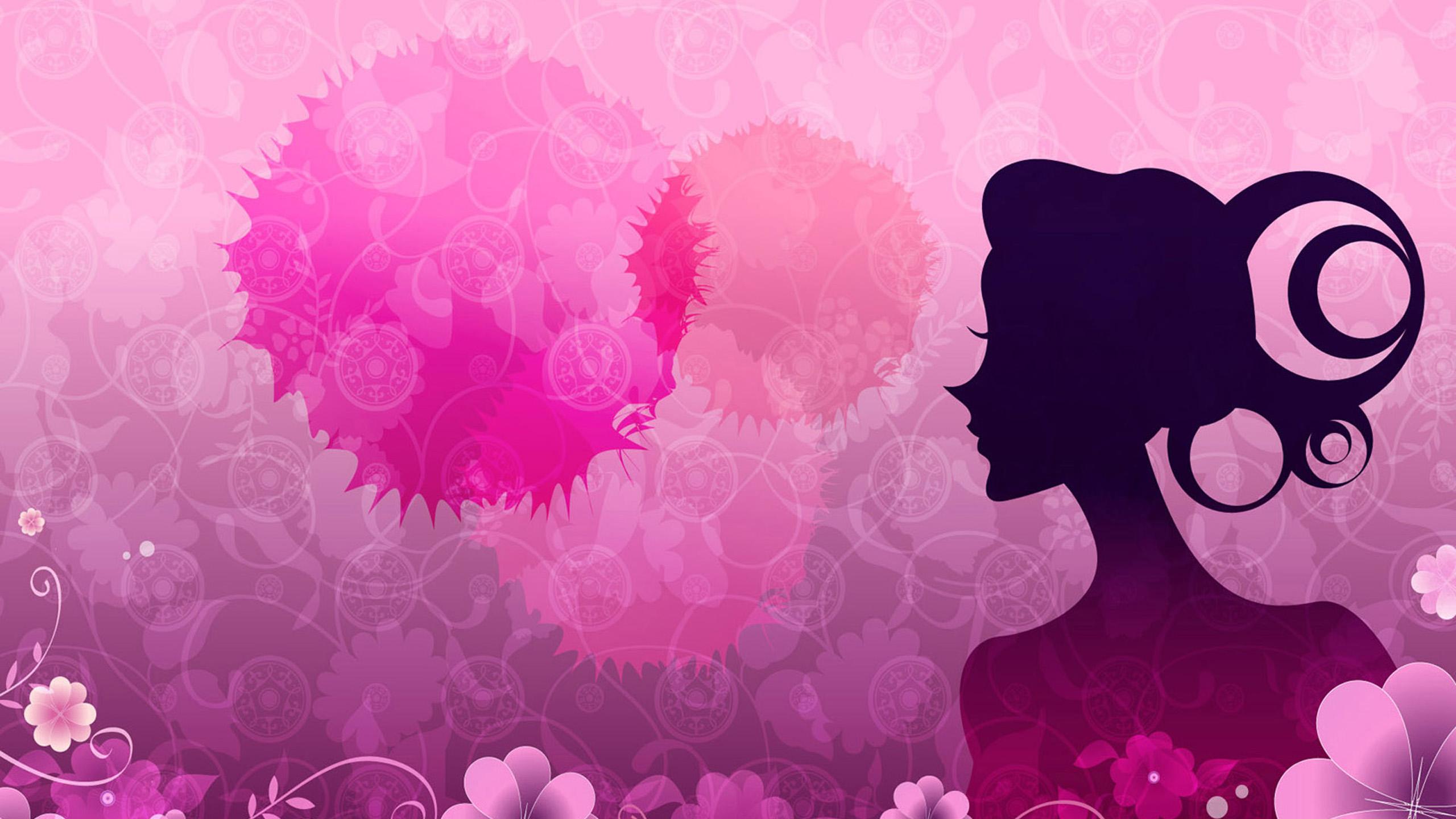 2560x1440 Female fashion cartoon Wallpaper HD 2560×1440
