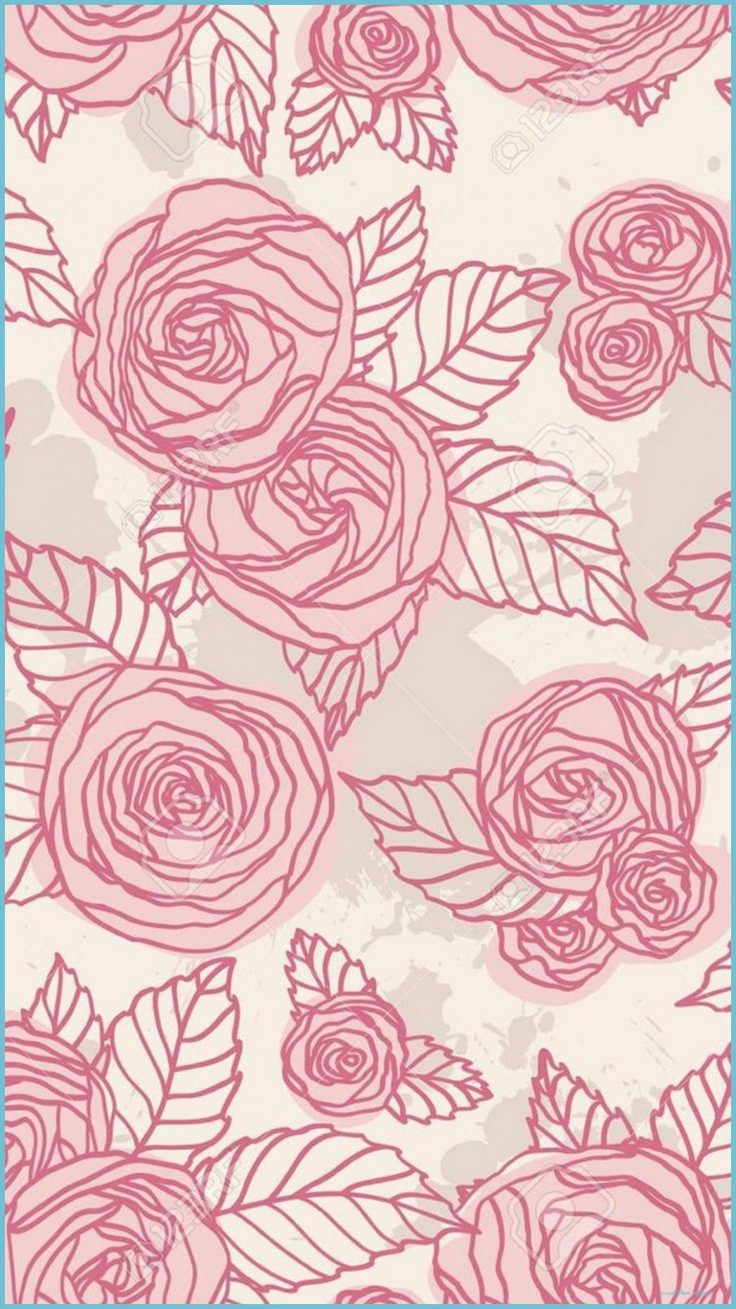 1047x1862 Rose Gold Floral Wallpaper Free Rose Gold Floral Gold Flower Wallpaper