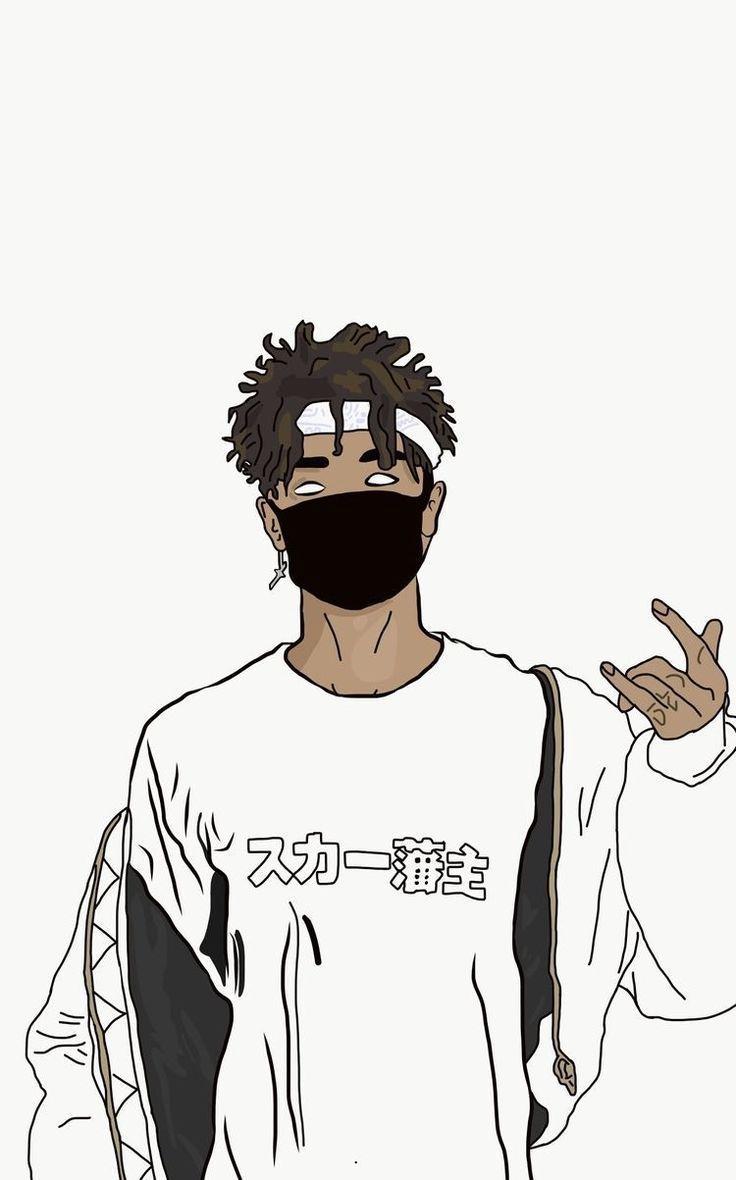 736x1180 Dope Swag Cartoon Wallpaper