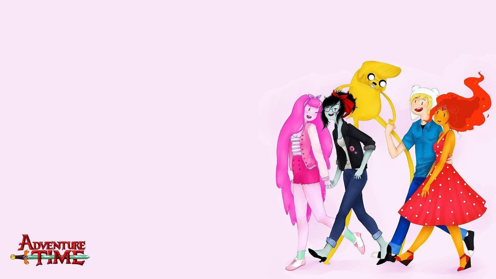 1920x1080 adventure time wallpaper, cartoon, illustration, fashion illustration, art, animation
