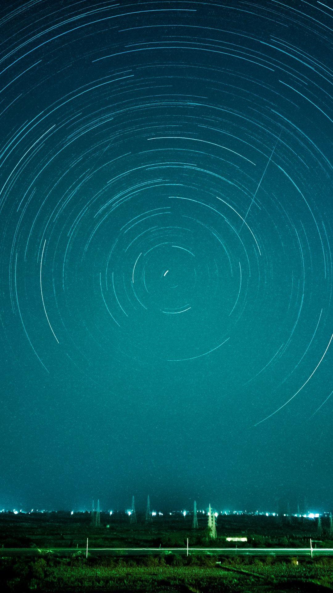 1080x1920 Download wallpaper 1080x1920 sky, stars, polarization samsung galaxy