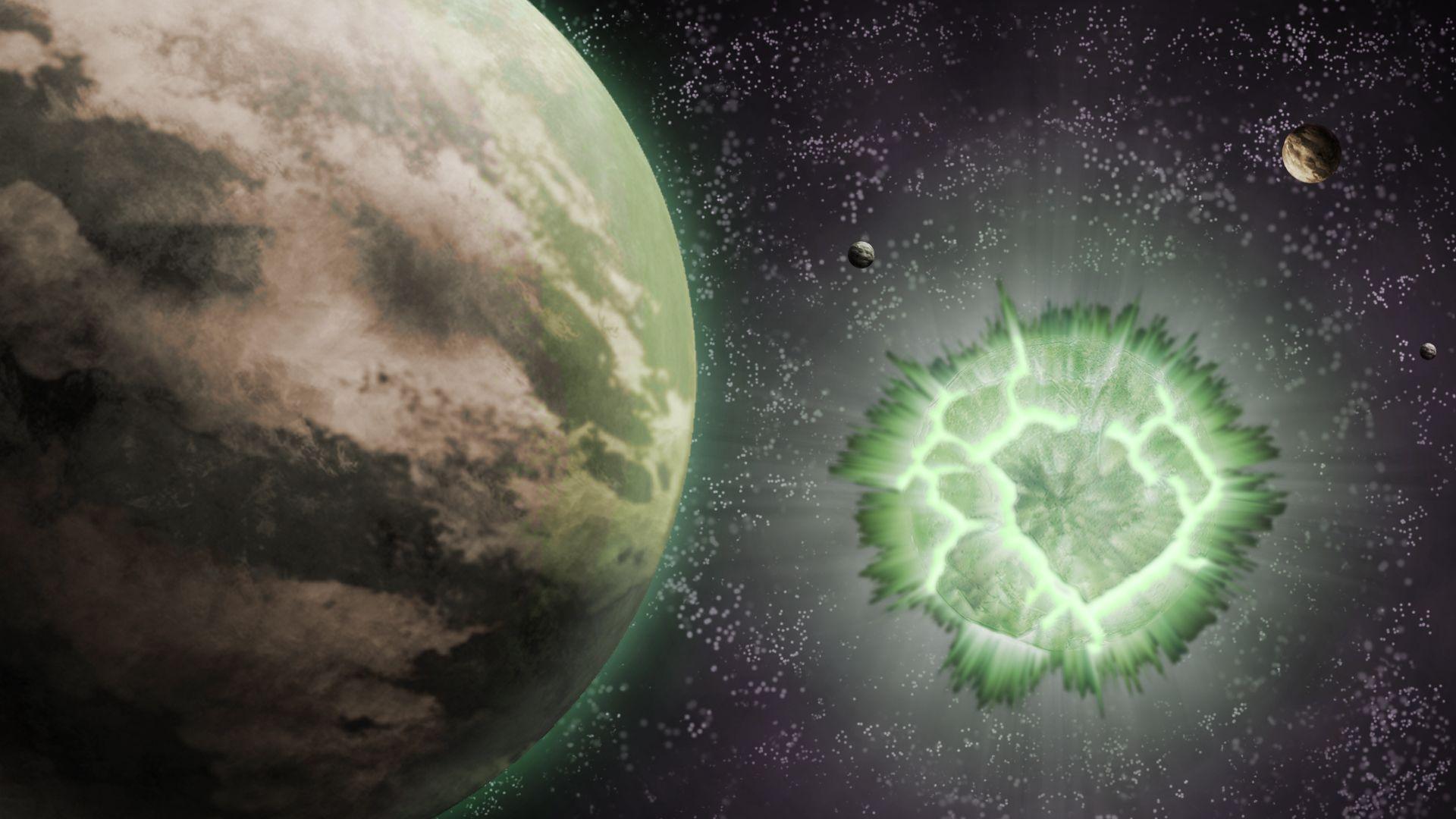 1920x1080 Krypton Explosion Wallpaper By H Thomson