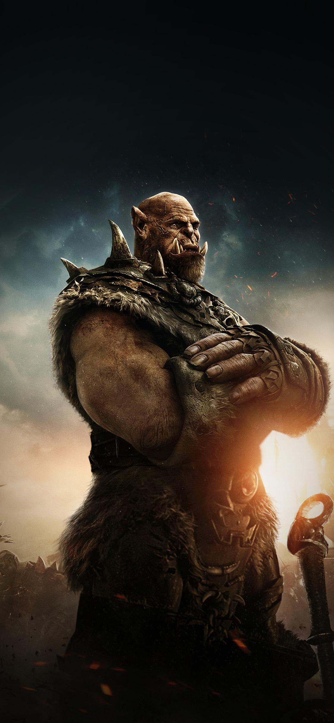 1125x2436 iPhone X wallpaper. warcraft beginning art poster game hero