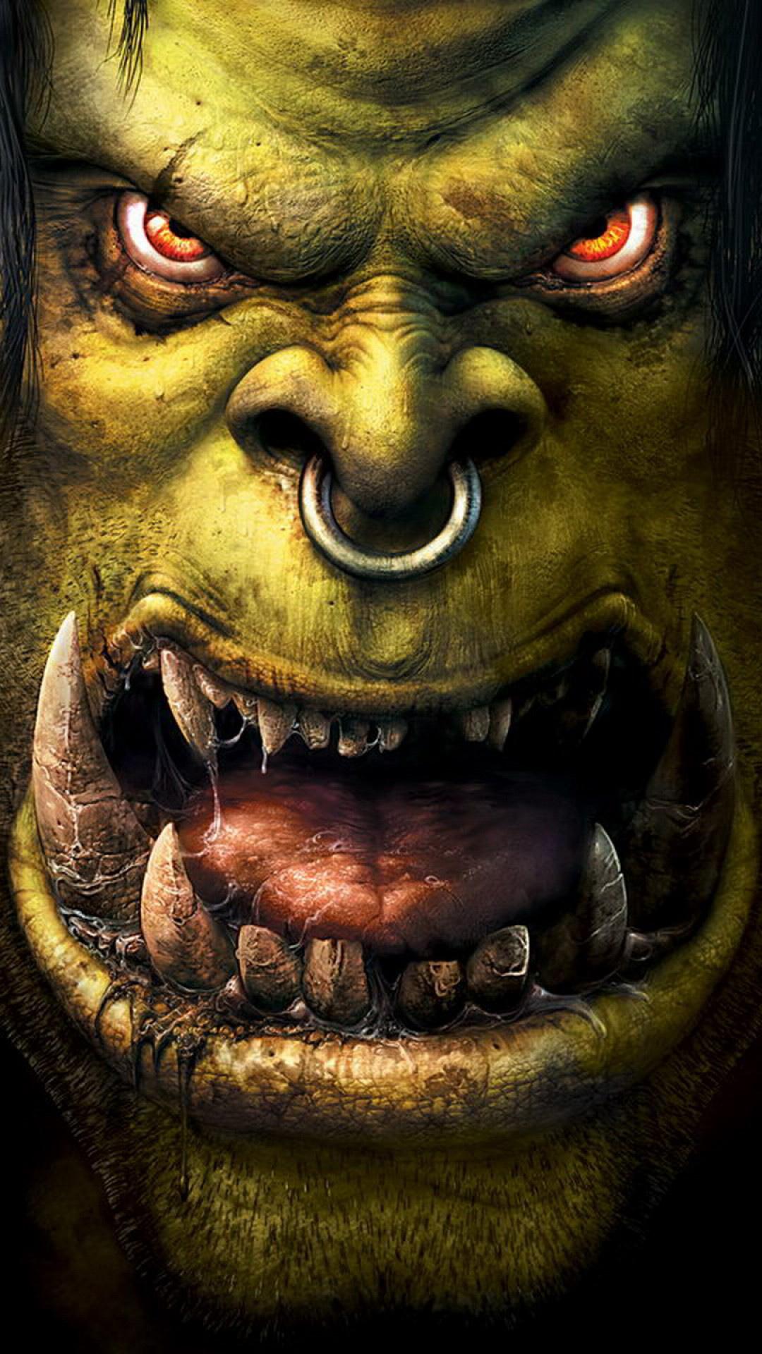 1080x1920 world of warcraft iphone wallpaper, demon, head, fictional character, fiction, mouth