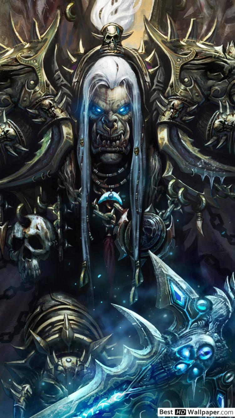 750x1334 World of Warcraft (Ner'zhul) HD wallpaper download
