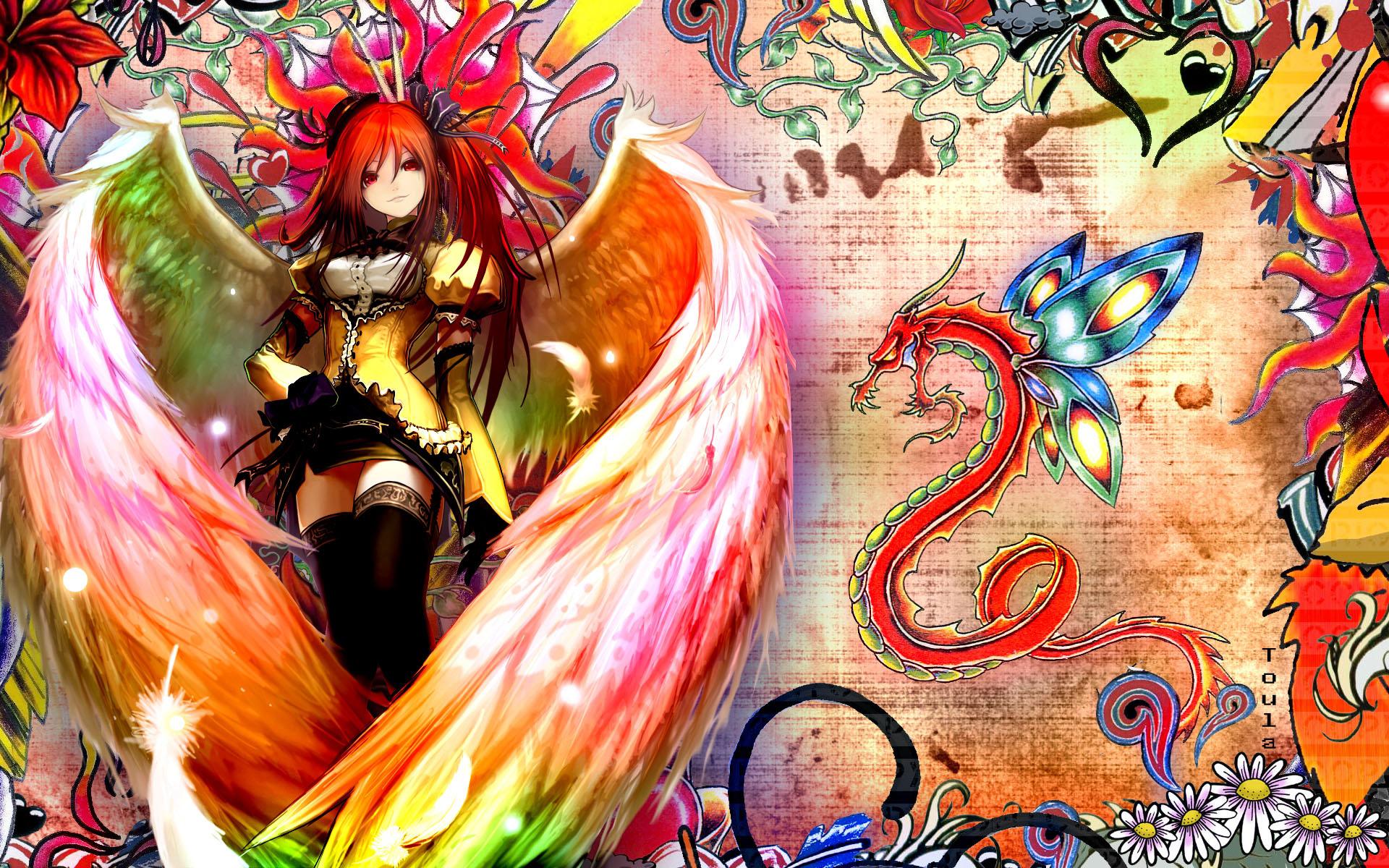 1920x1200 Cute Anime Girl Wallpaper