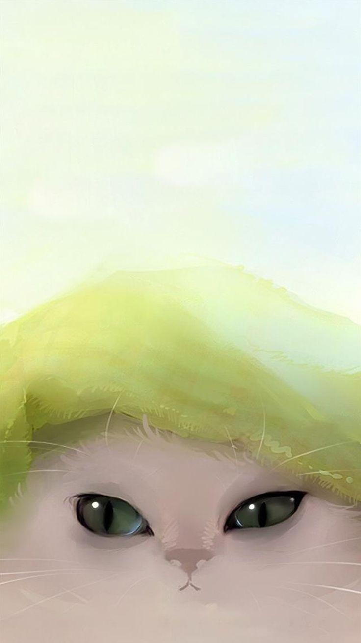 736x1308 Anime Noble Lazy Pure Smart Kitten #iPhone #plus #wallpaper. iPhone 6 plus wallpaper, HD wallpaper android, Cats iphone