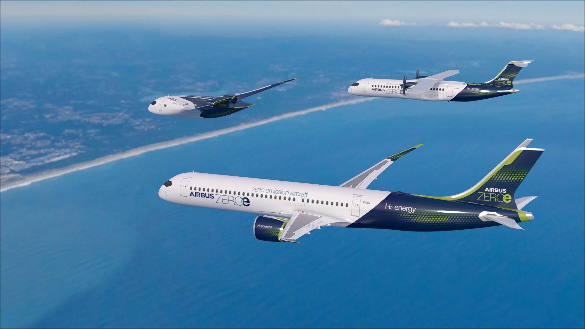 1920x1080 Airbus Reveals New Zero Emission Concept Aircraft