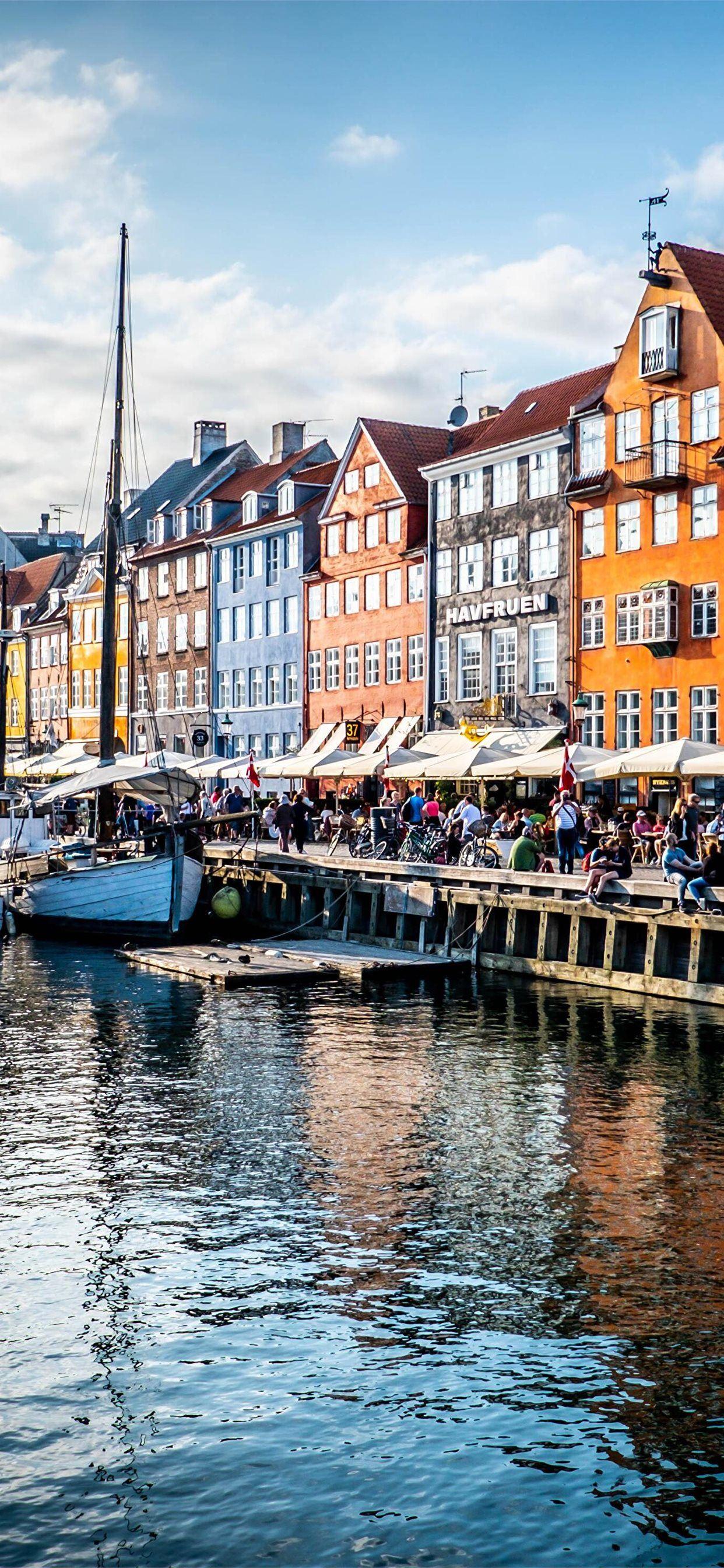 1242x2688 Summer in Copenhagen iPhone X Wallpaper Free Download