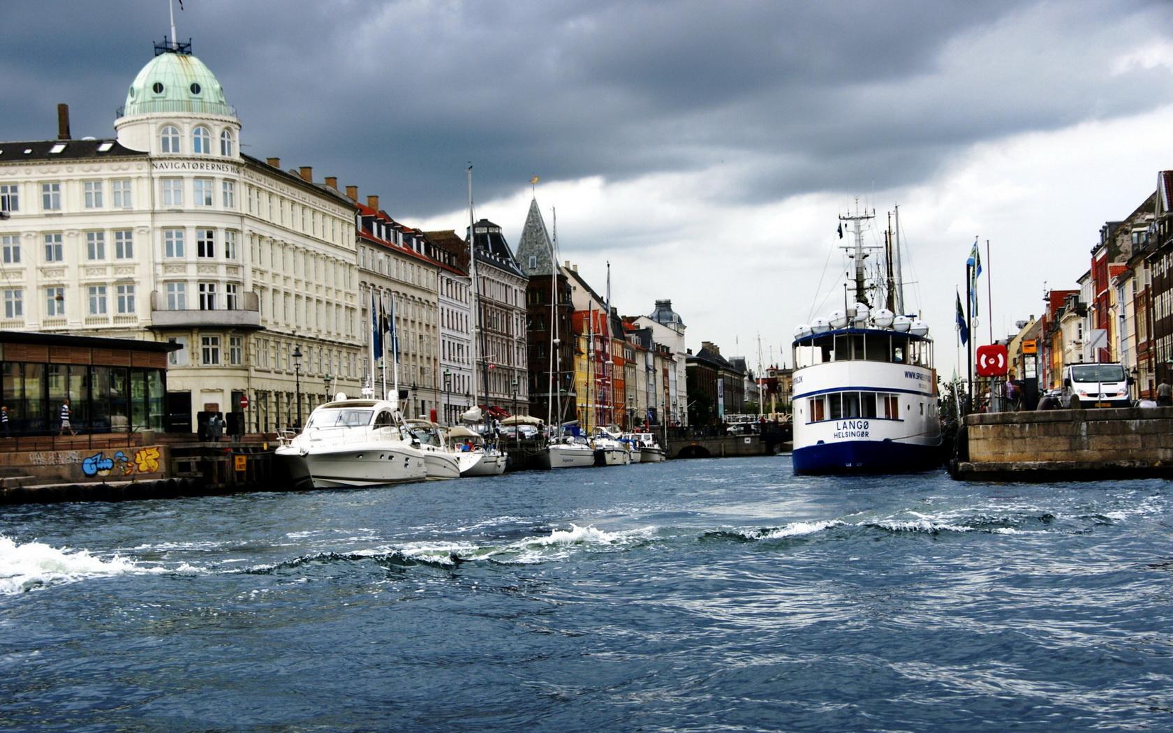 1680x1050 city, Copenhagen, Denmark Wallpaper HD / Desktop and Mobile Background