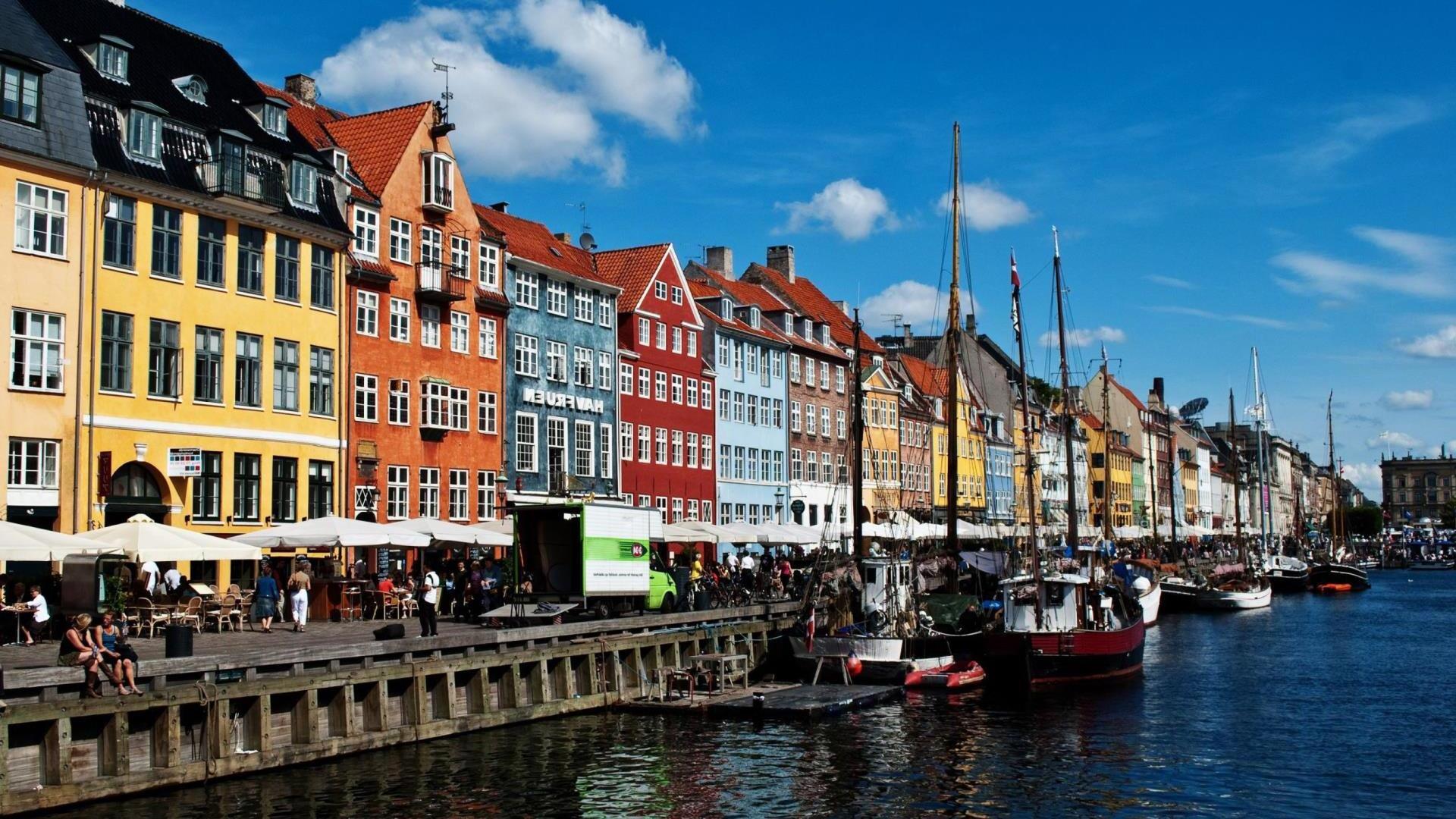 1920x1080 Copenhagen. Europe wallpaper for Android