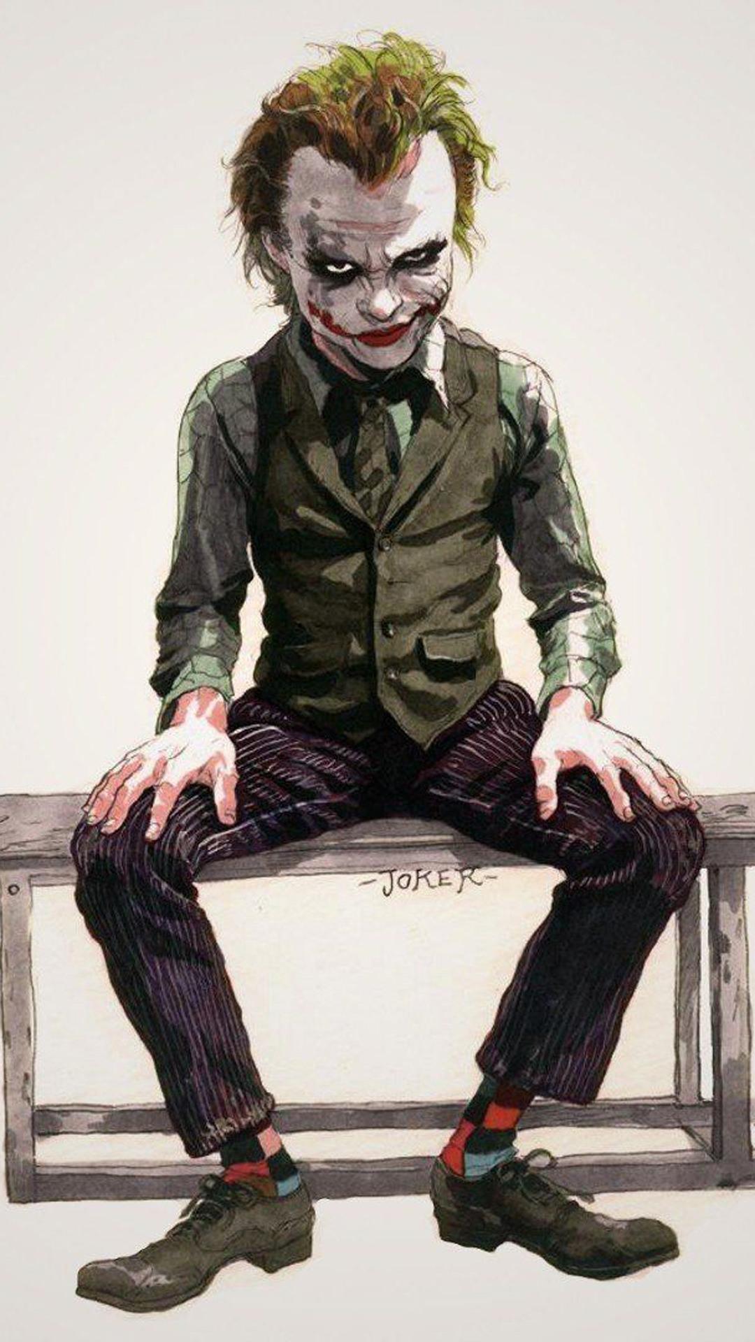 1080x1920 Cool Joker Painting