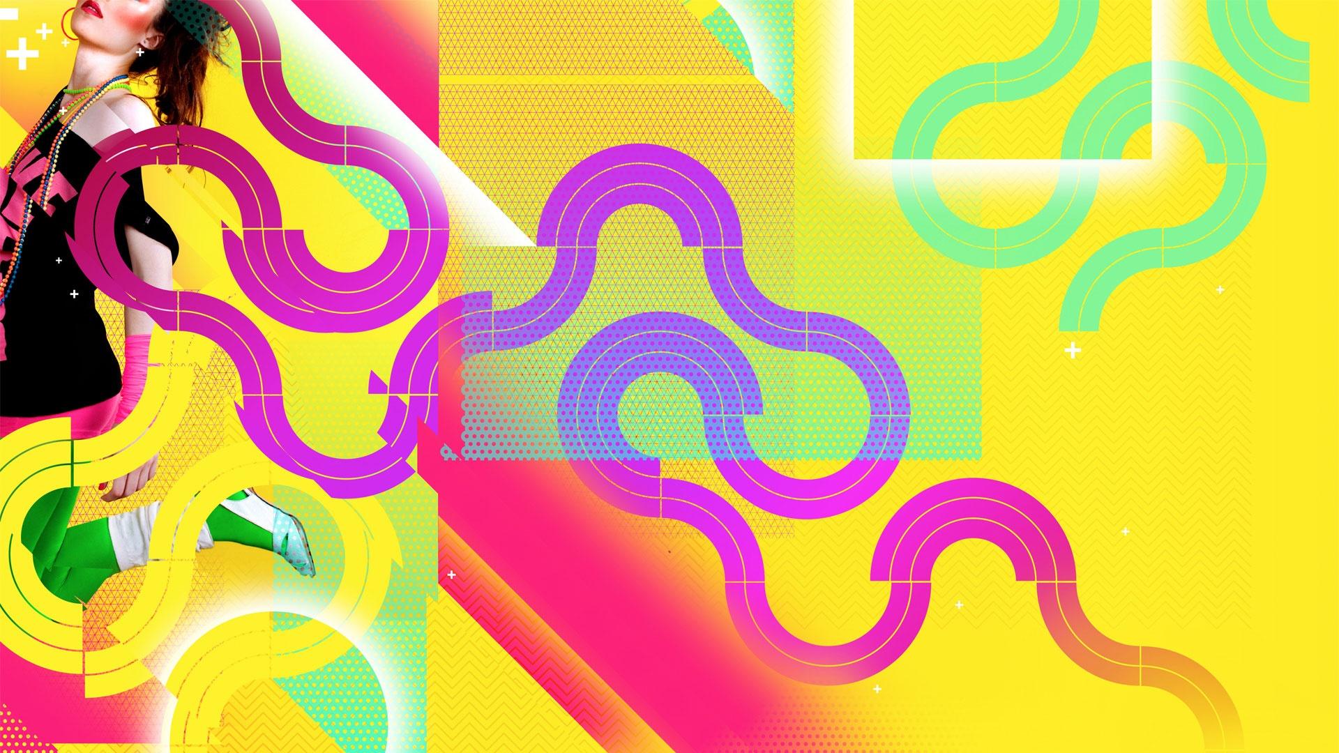 1920x1080 Colorful Creative Girl Wallpaper in jpg format for free download