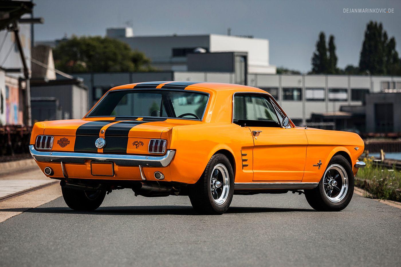 1400x933 Orange 1966 Ford Mustang