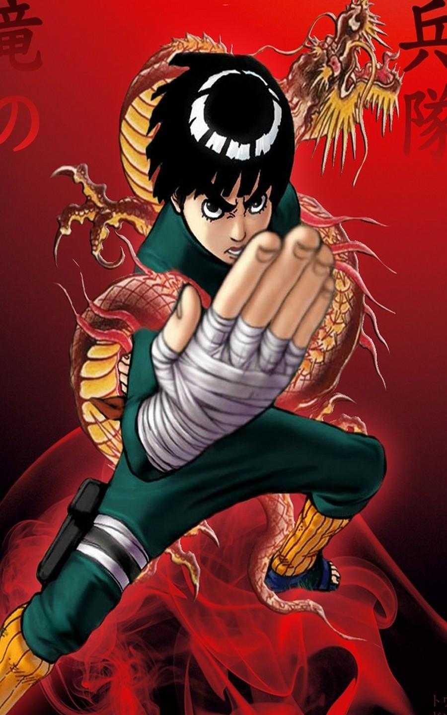 900x1440 HD Rock Lee Wallpaper