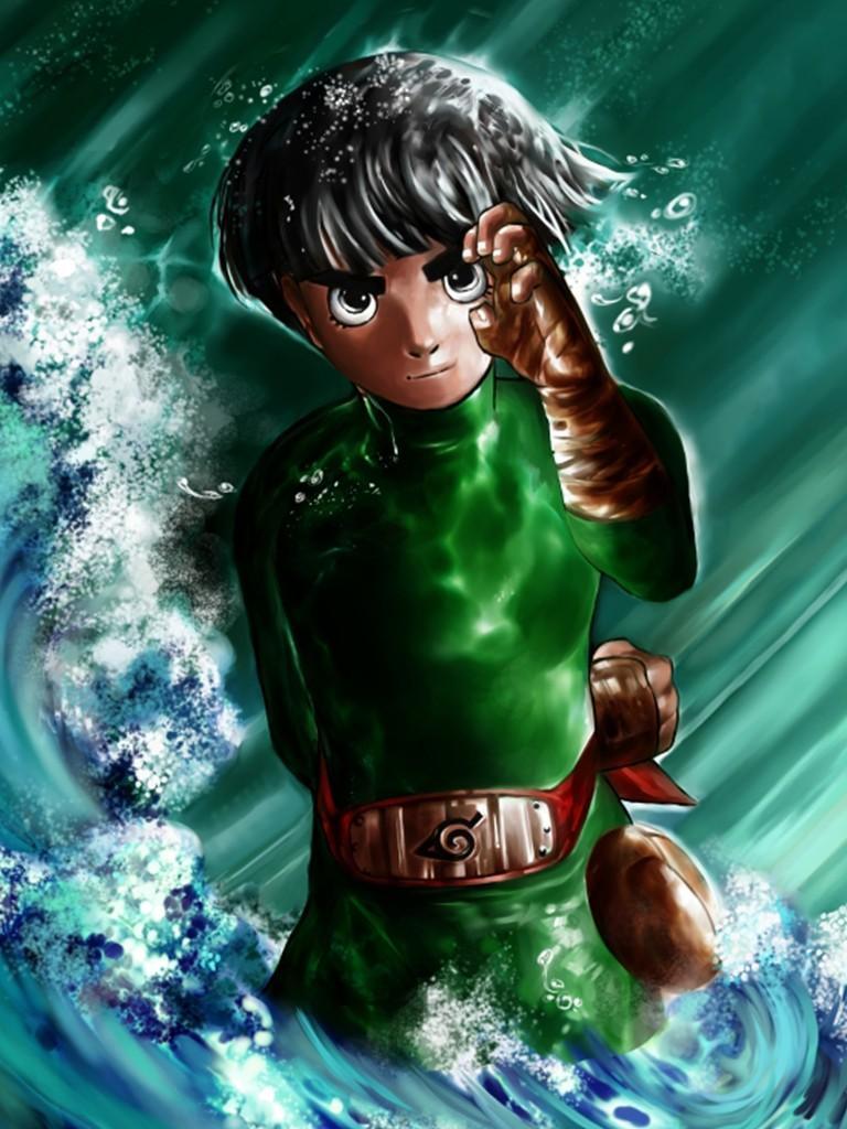 768x1024 Rock Lee wallpaper