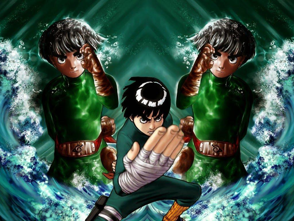 1024x768 Desktop Rock Lee Wallpaper